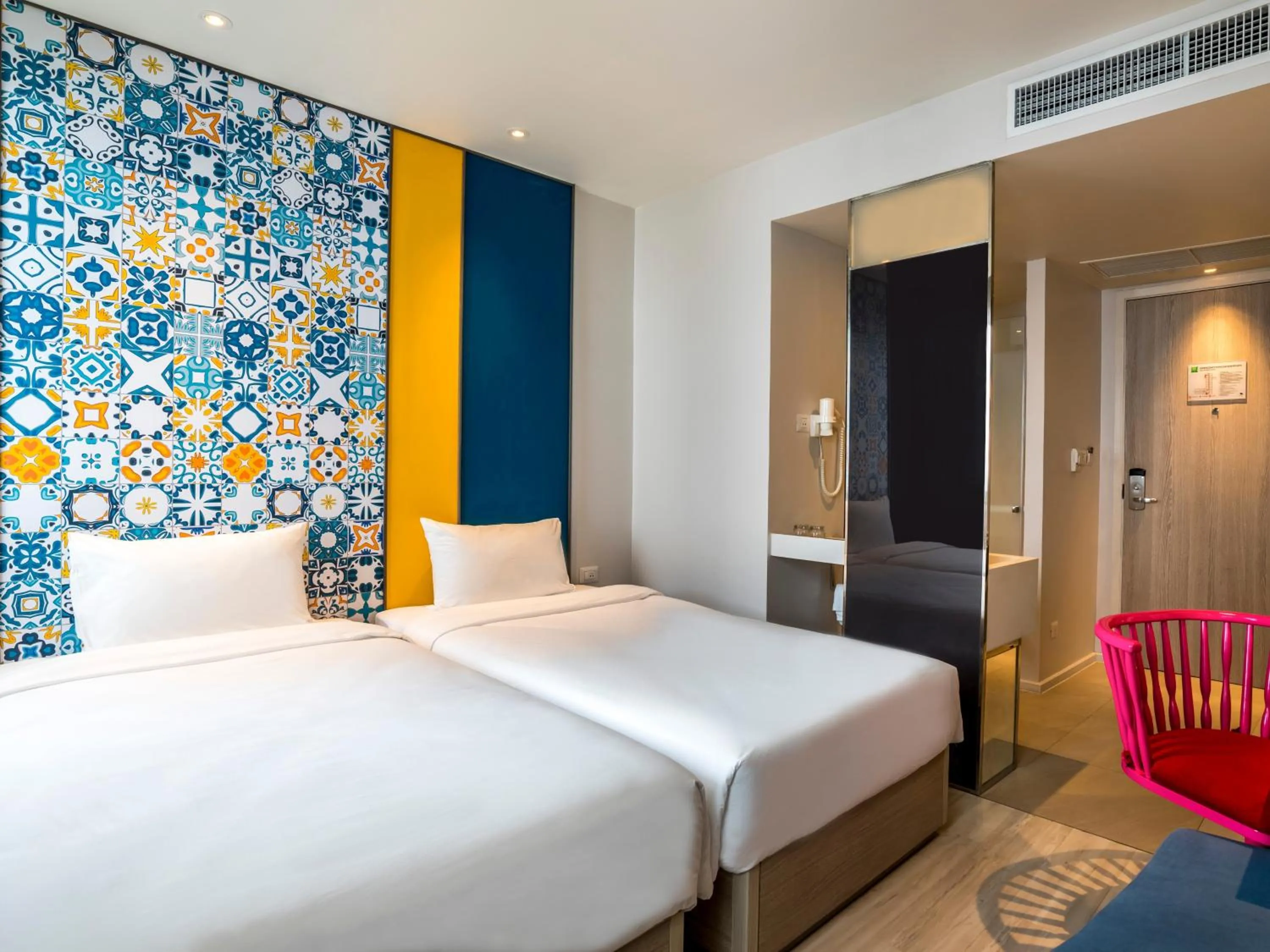 Bed in Ibis Styles Phuket City