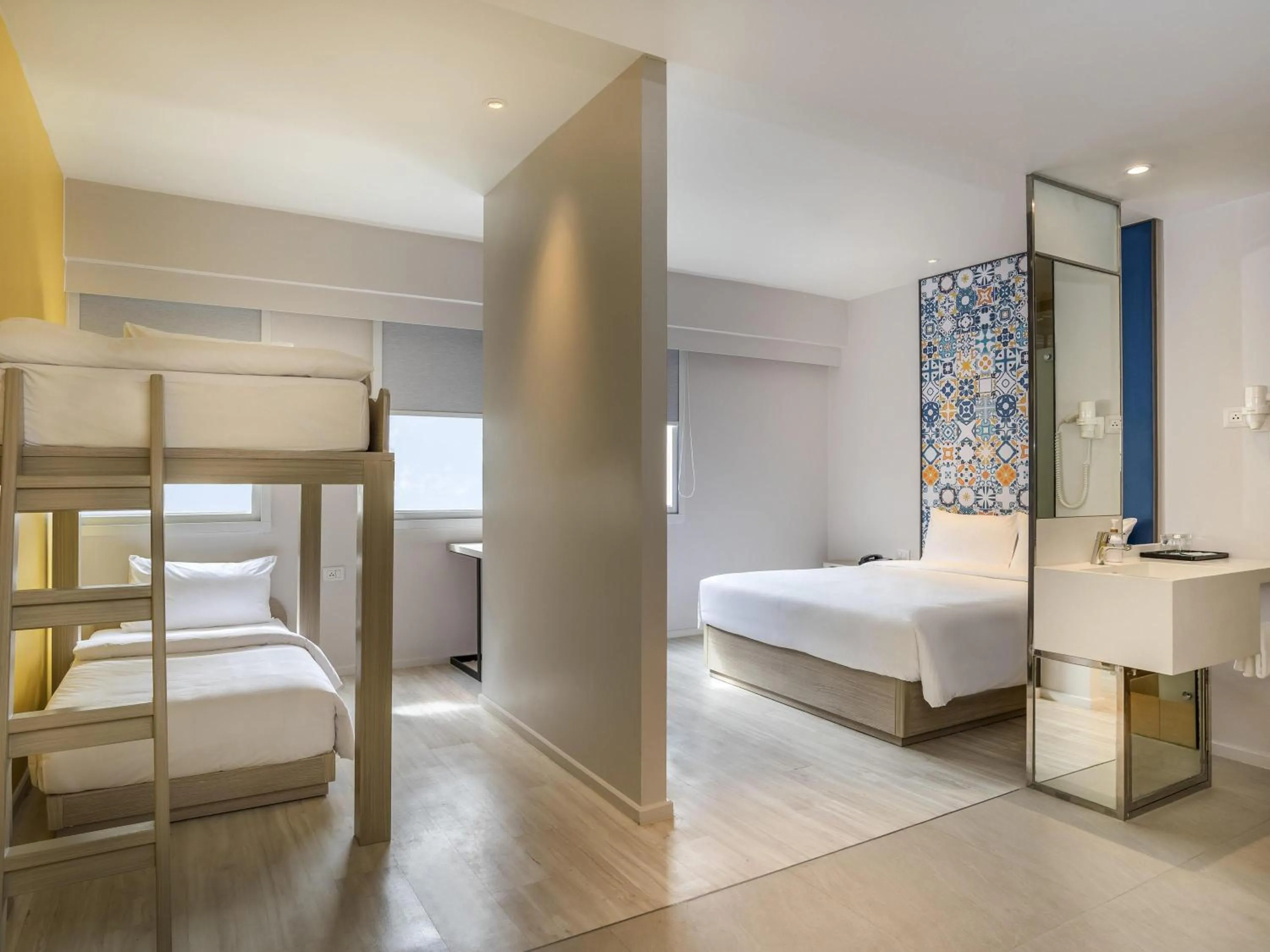 Bedroom, Bed in Ibis Styles Phuket City