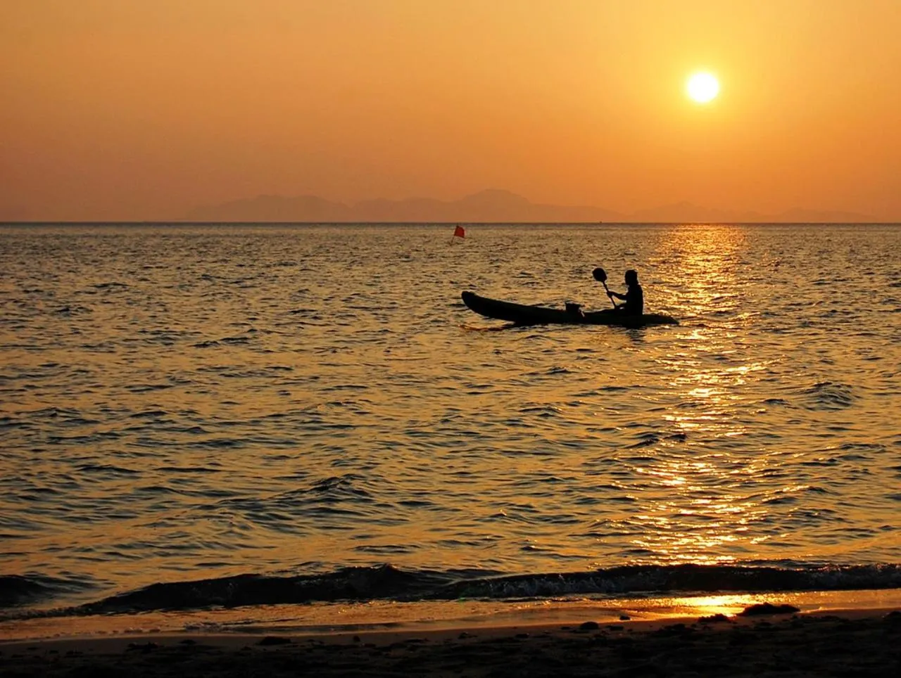 Beach in Koh Jum Ocean Beach Resort