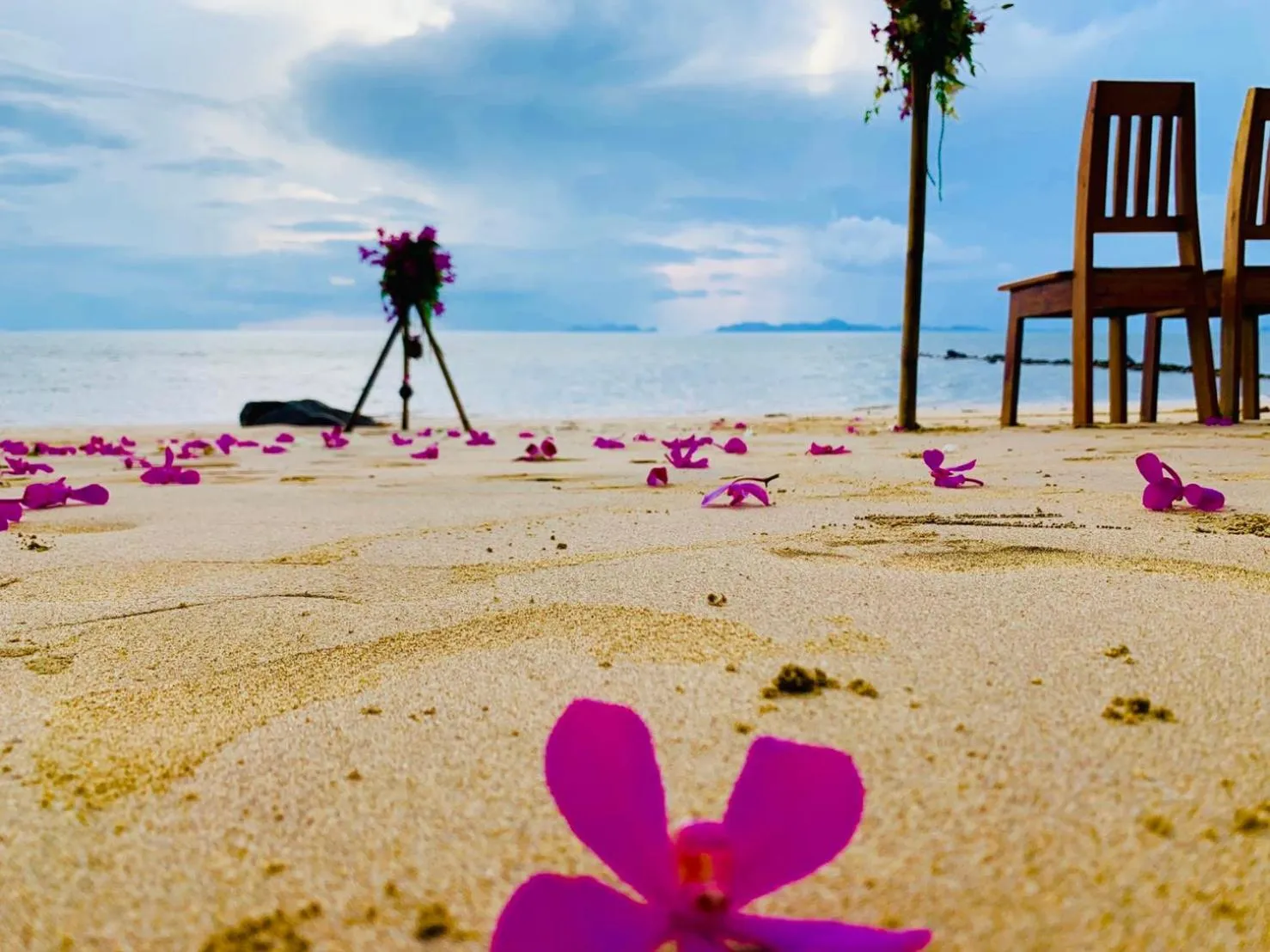 wedding in Koh Jum Ocean Beach Resort