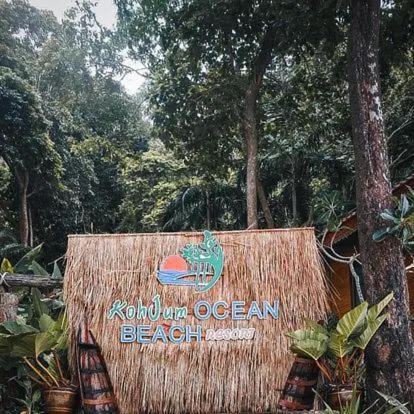 Property logo or sign in Koh Jum Ocean Beach Resort