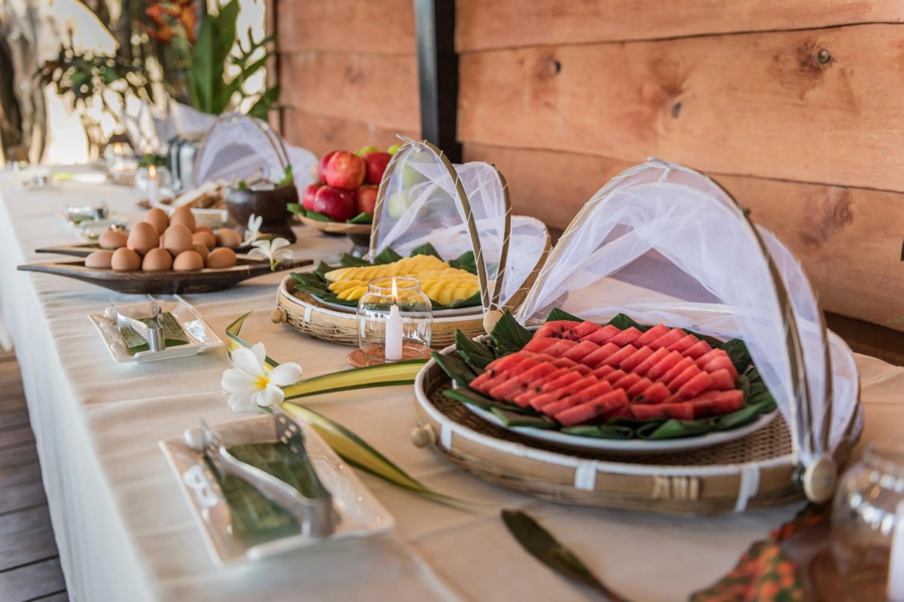 Breakfast in Koh Jum Ocean Beach Resort