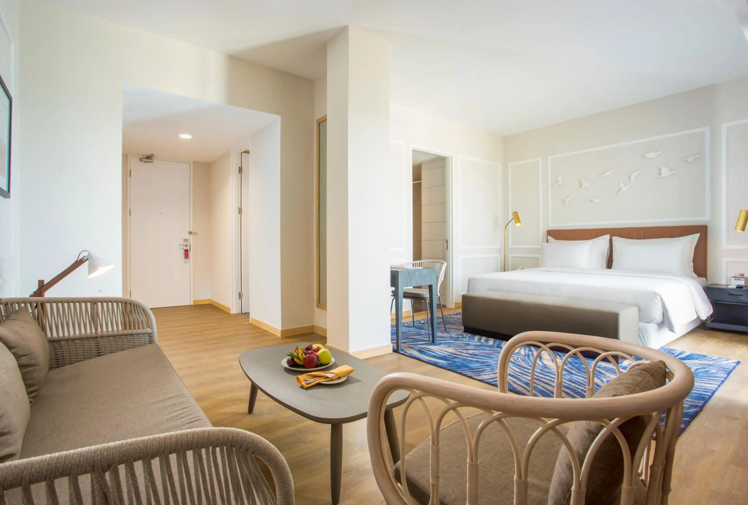 Living room, Bed in Swiss-Belinn Singkawang