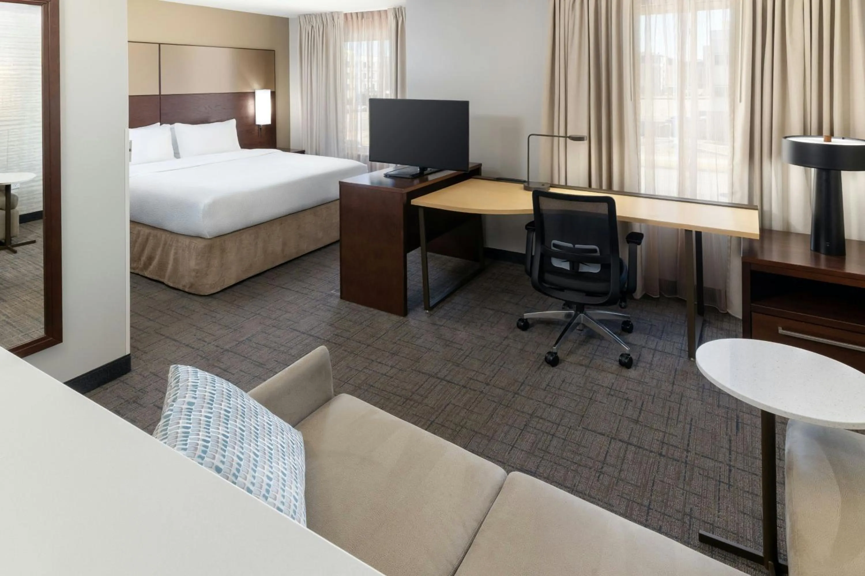 Bedroom, Bed in Residence Inn by Marriott Denver Central Park