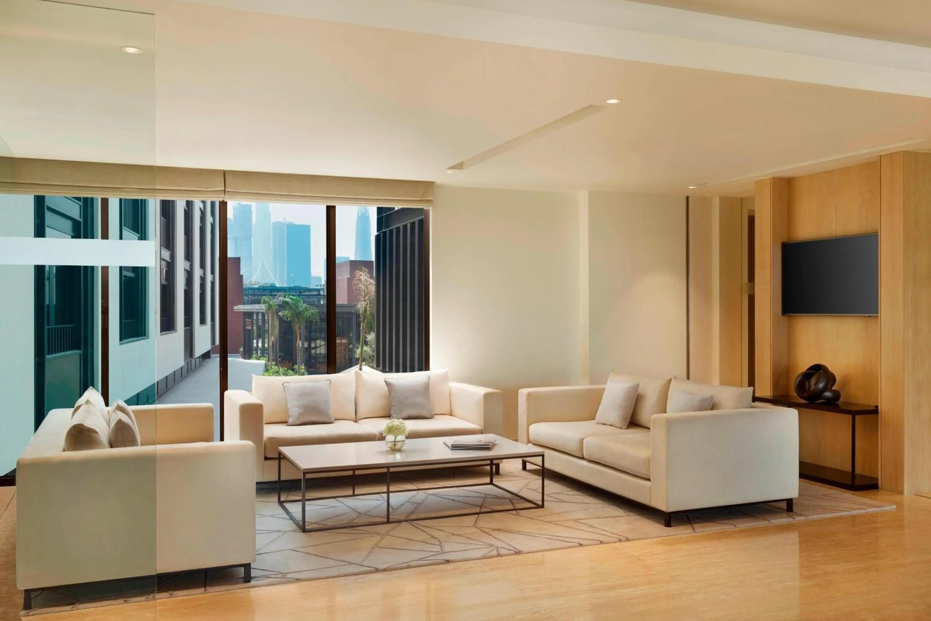 Lounge or bar in La Ville Hotel & Suites CITY WALK Dubai, Autograph Collection