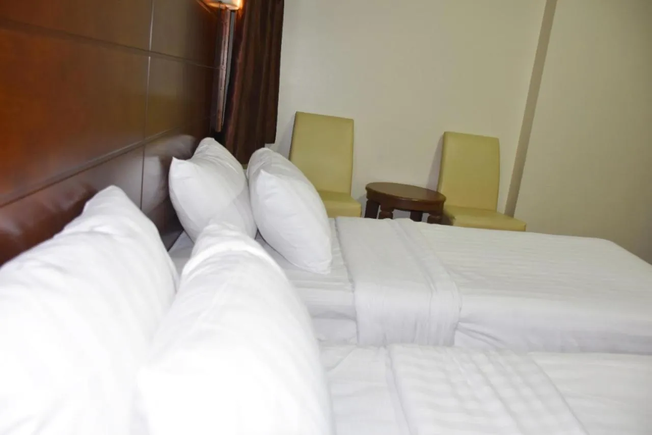 Bed in Mirage Al Salam Hotel