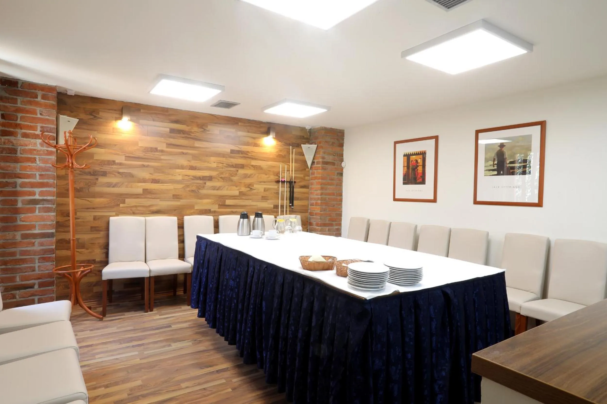 Seating area in Hotel Pod Věží