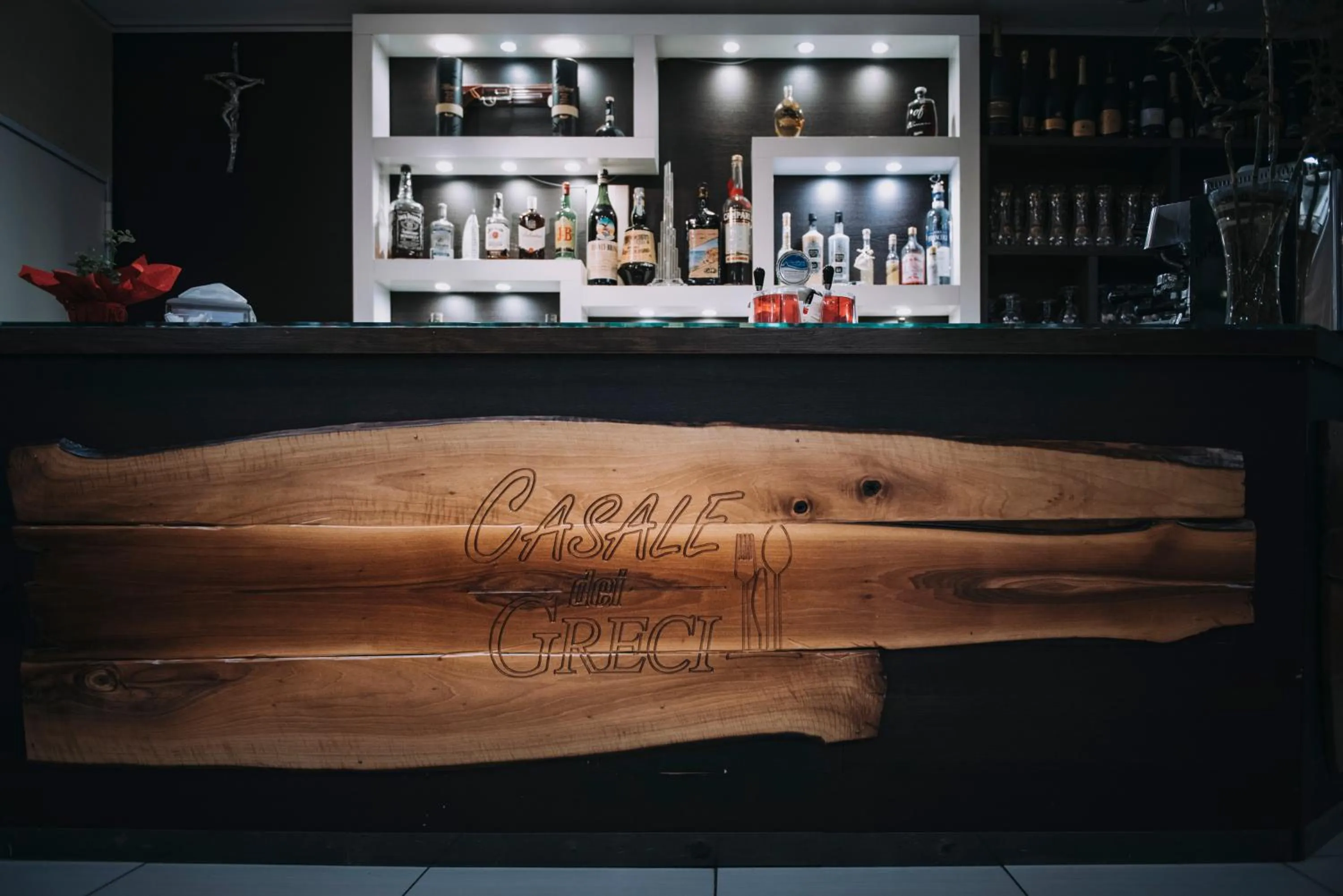 Lounge or bar in Hotel Casale dei Greci