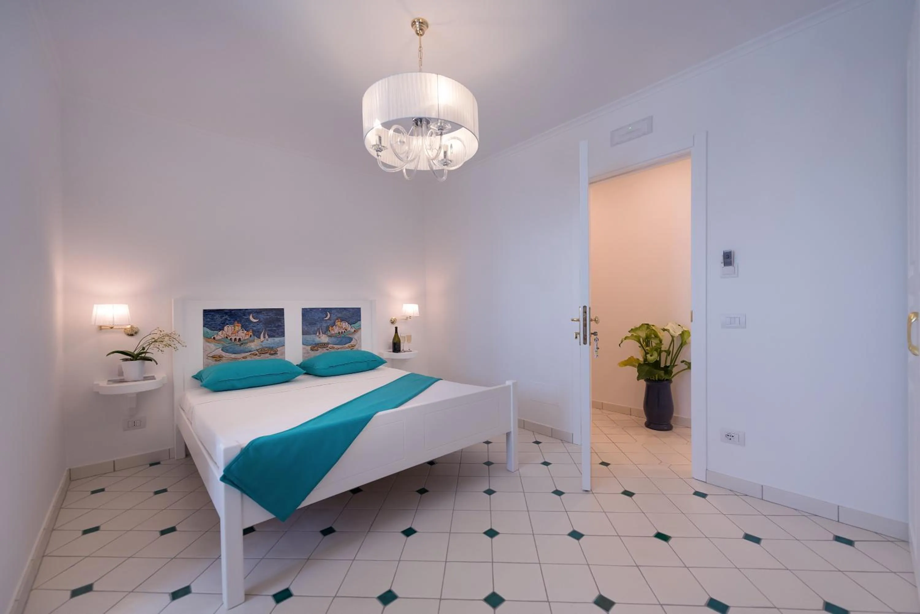 Bed in Vista d'Amalfi