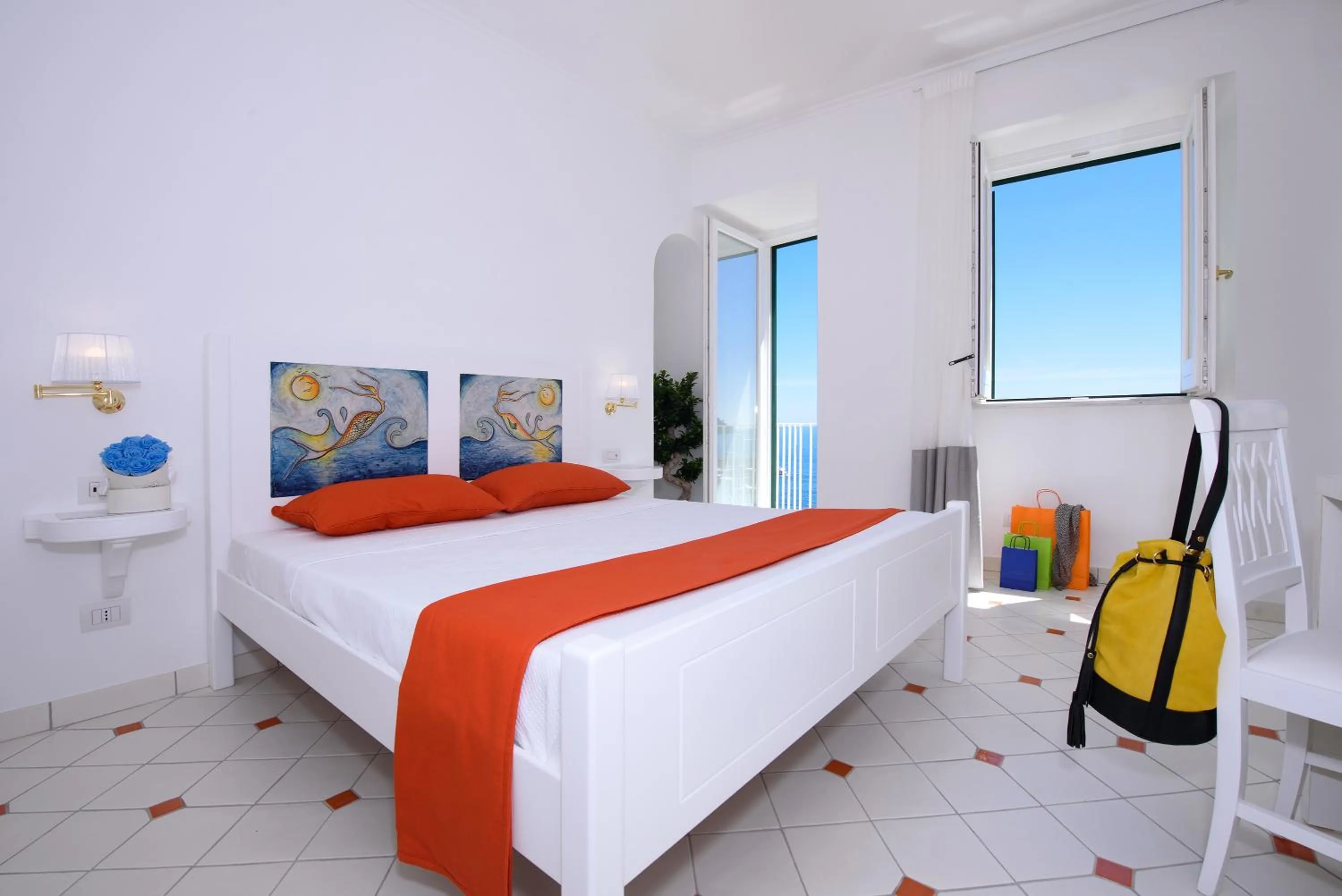 Bed in Vista d'Amalfi