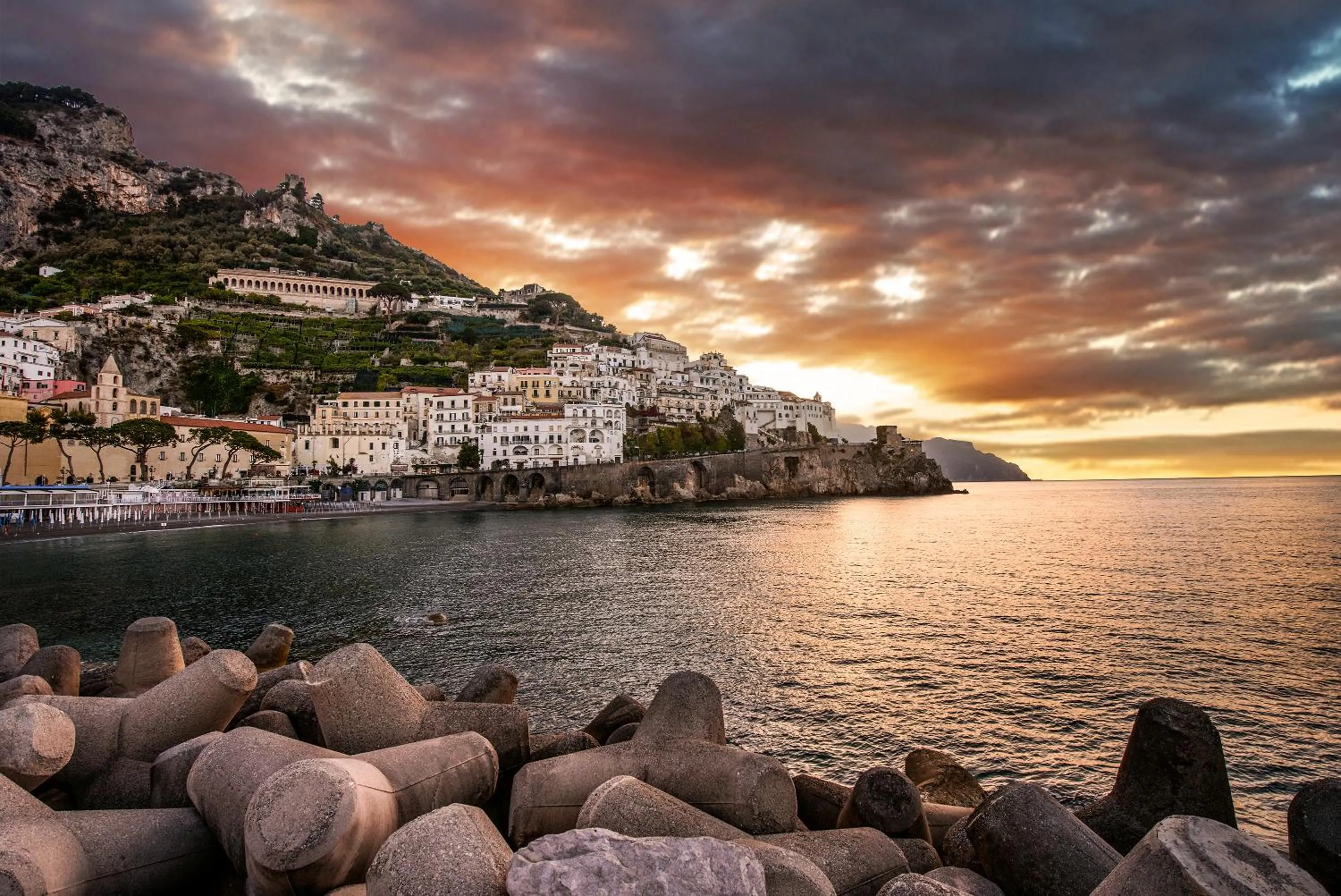 Vista d'Amalfi