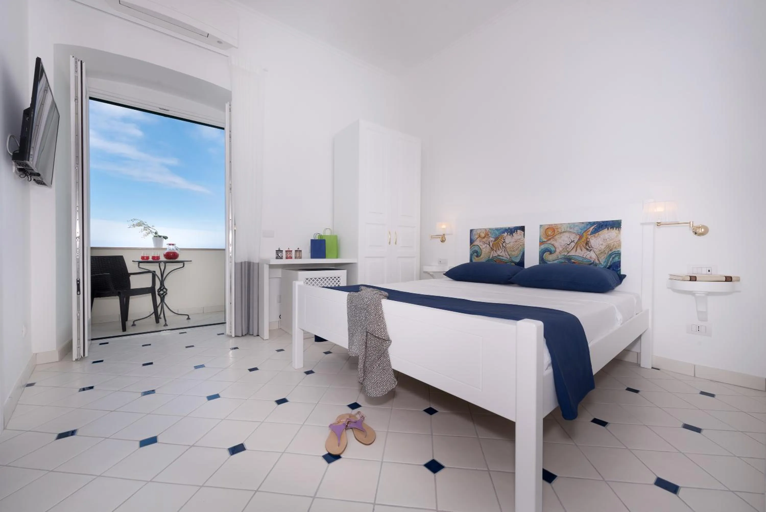 Bed in Vista d'Amalfi