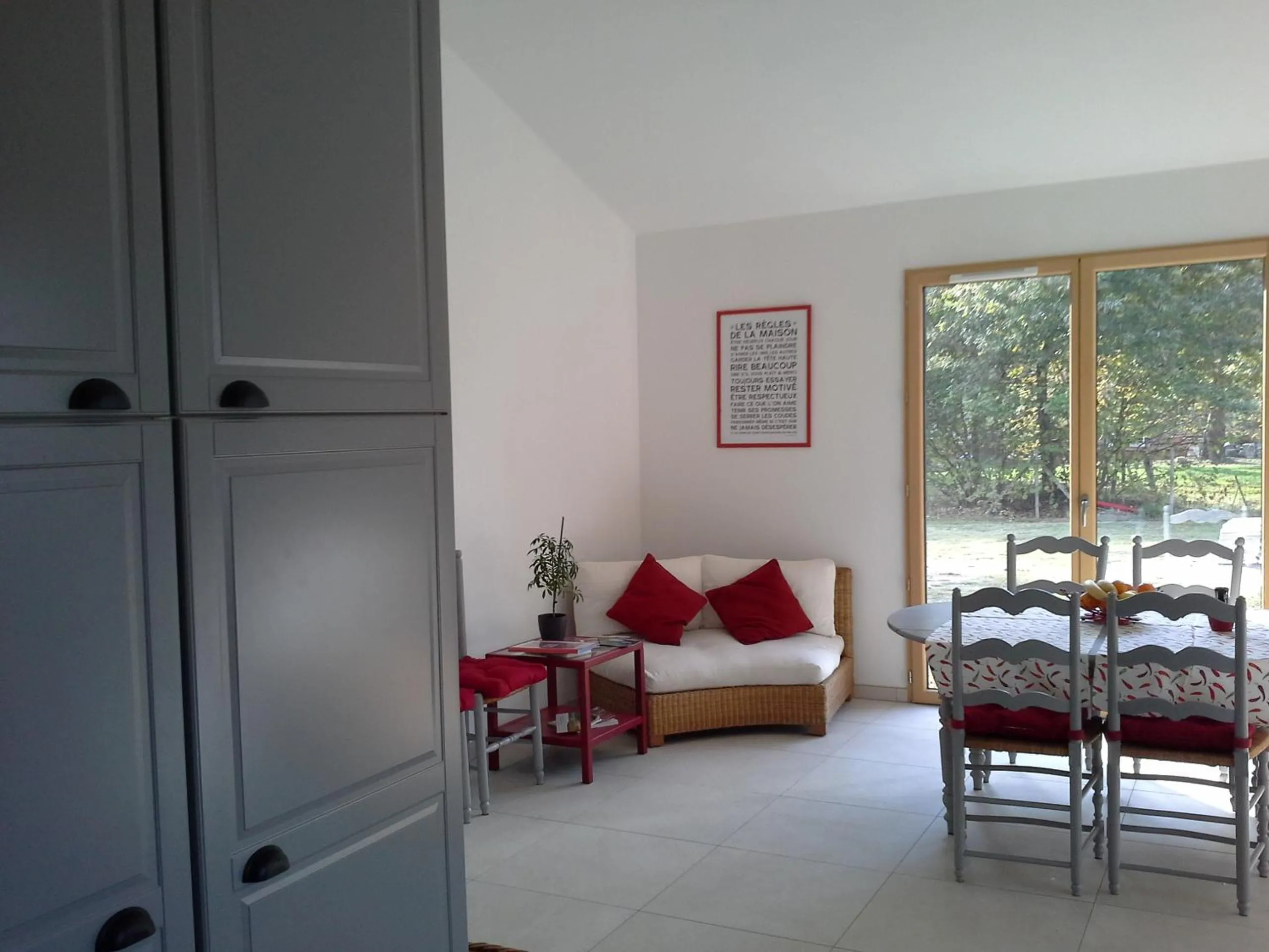 Kitchen or kitchenette in Crisalys Chambres d'Hôtes