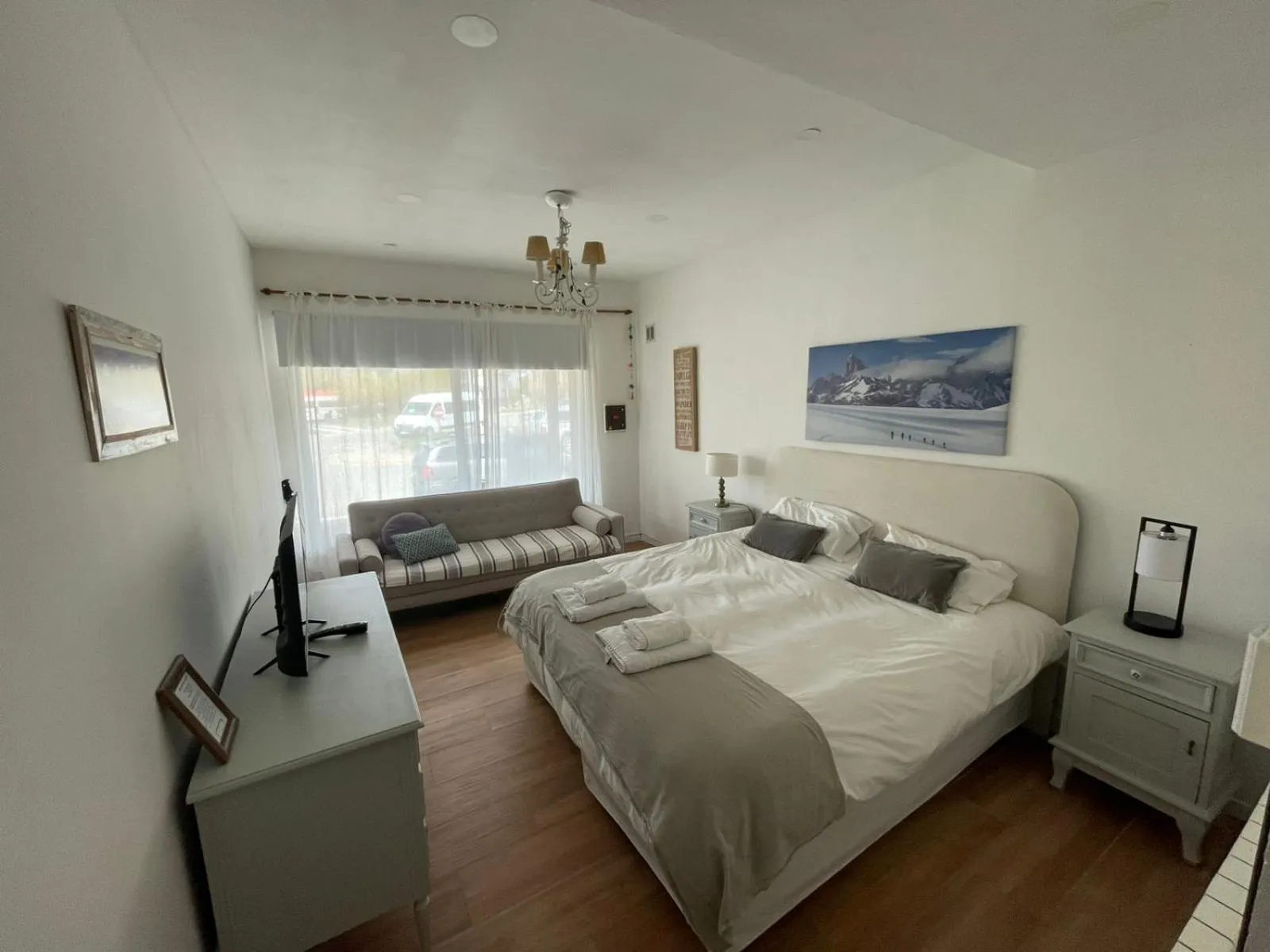 Bed in Patagonia Hikes Aparts