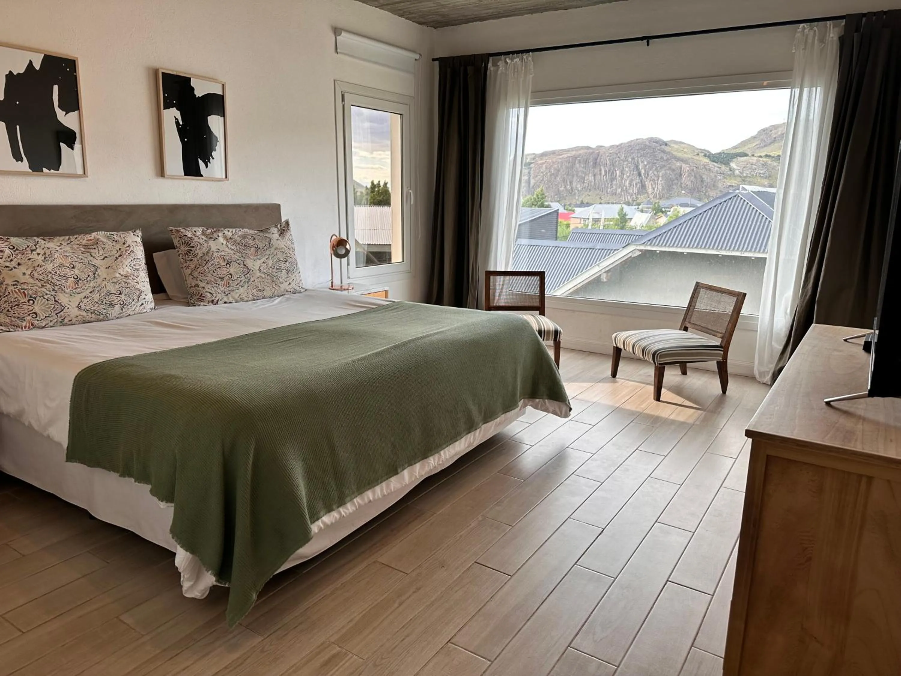 Bed in Patagonia Hikes Aparts