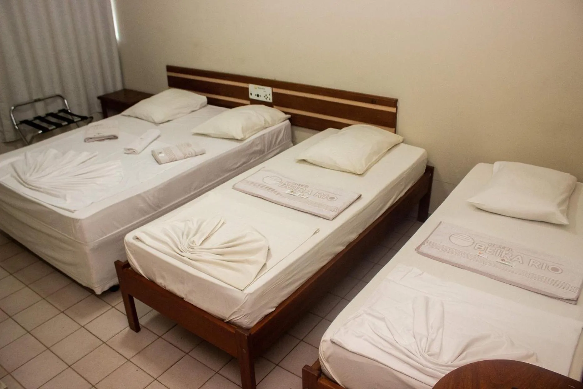 Bed in Hotel Beira Rio