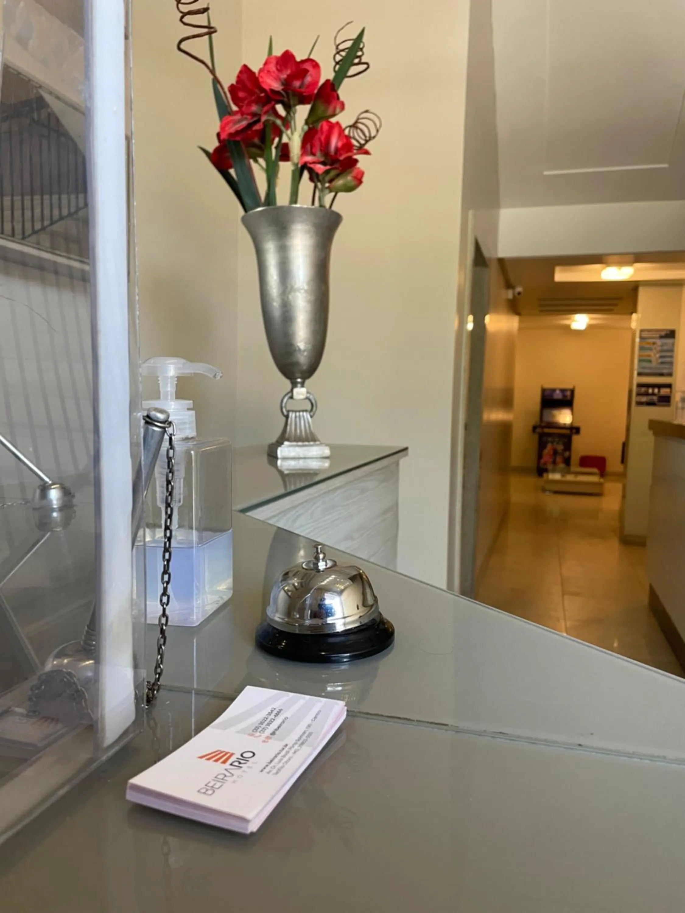 Lobby or reception in Hotel Beira Rio