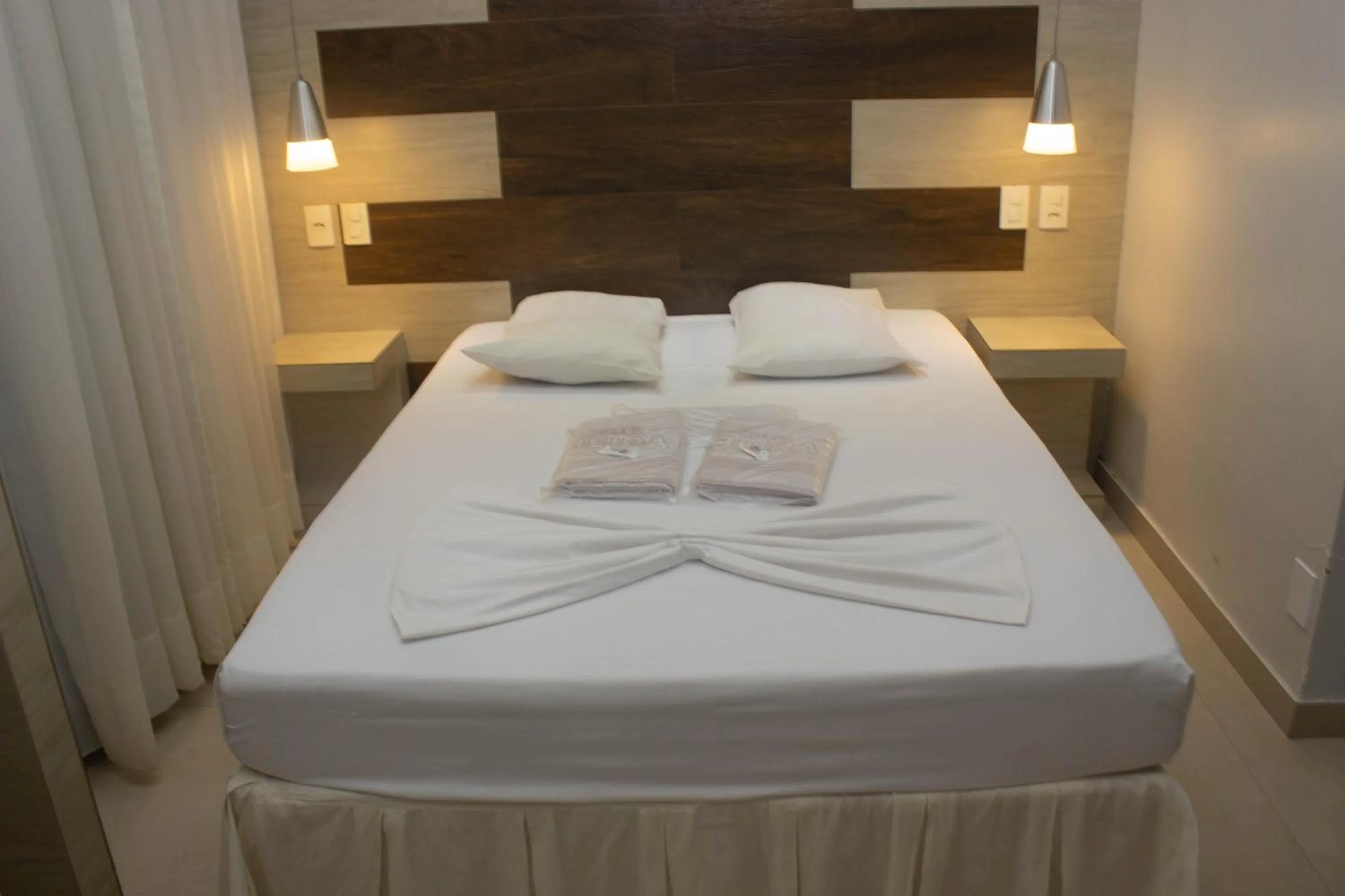 Bed in Hotel Beira Rio