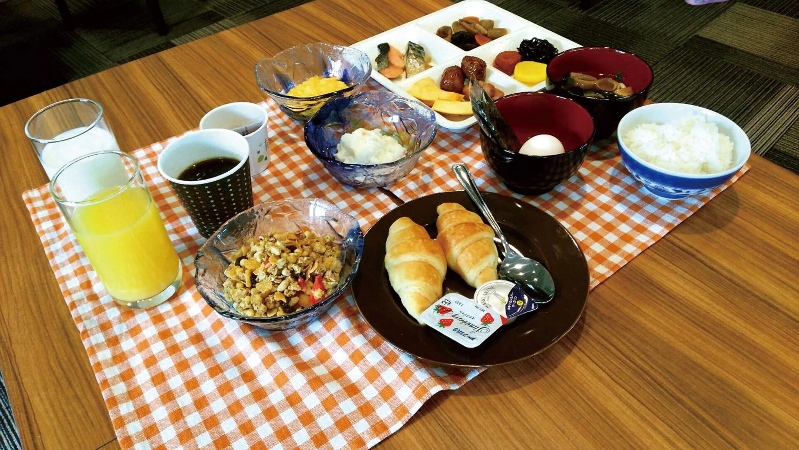 Food close-up in Amistad Hotel