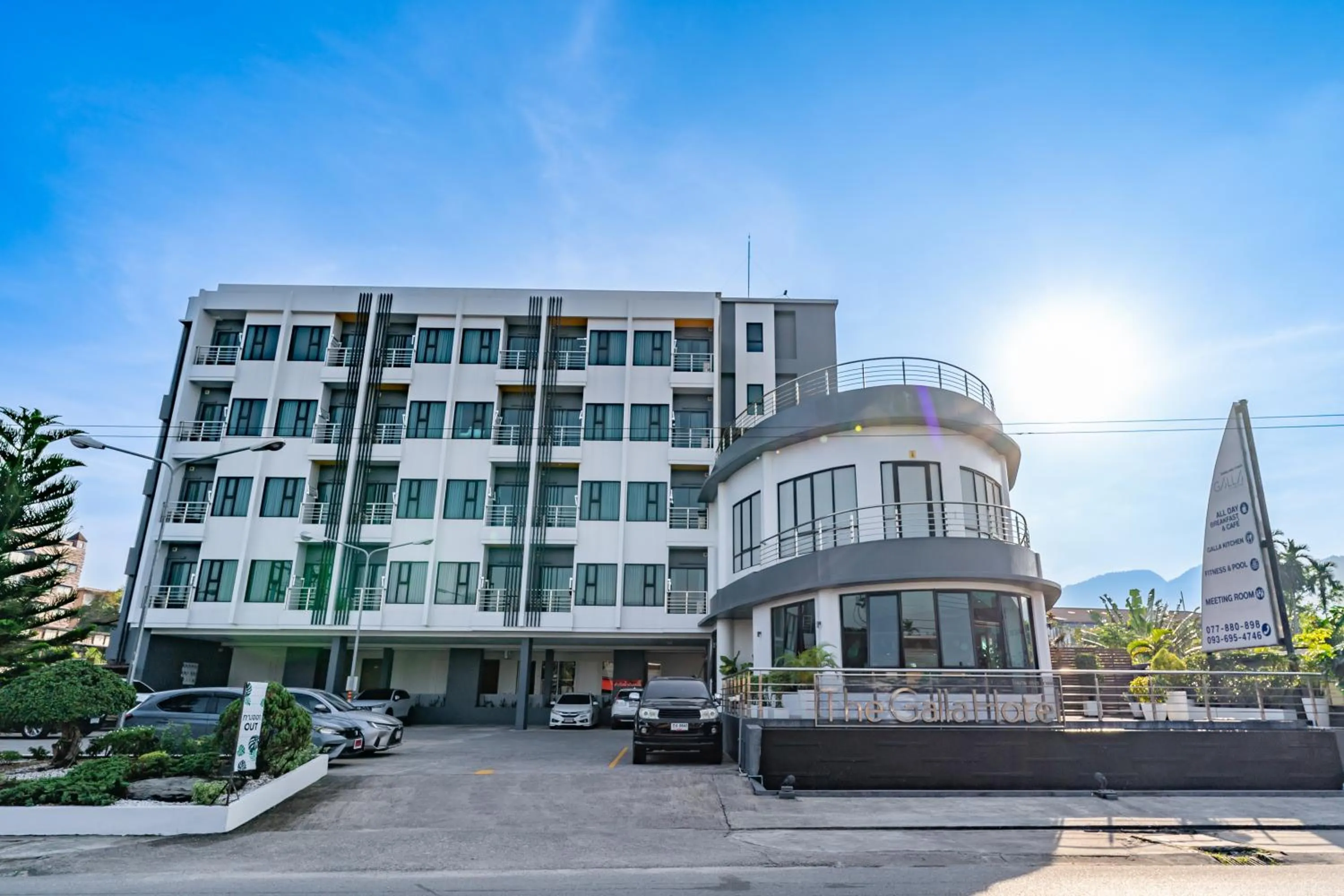 Property building in The Galla Hotel