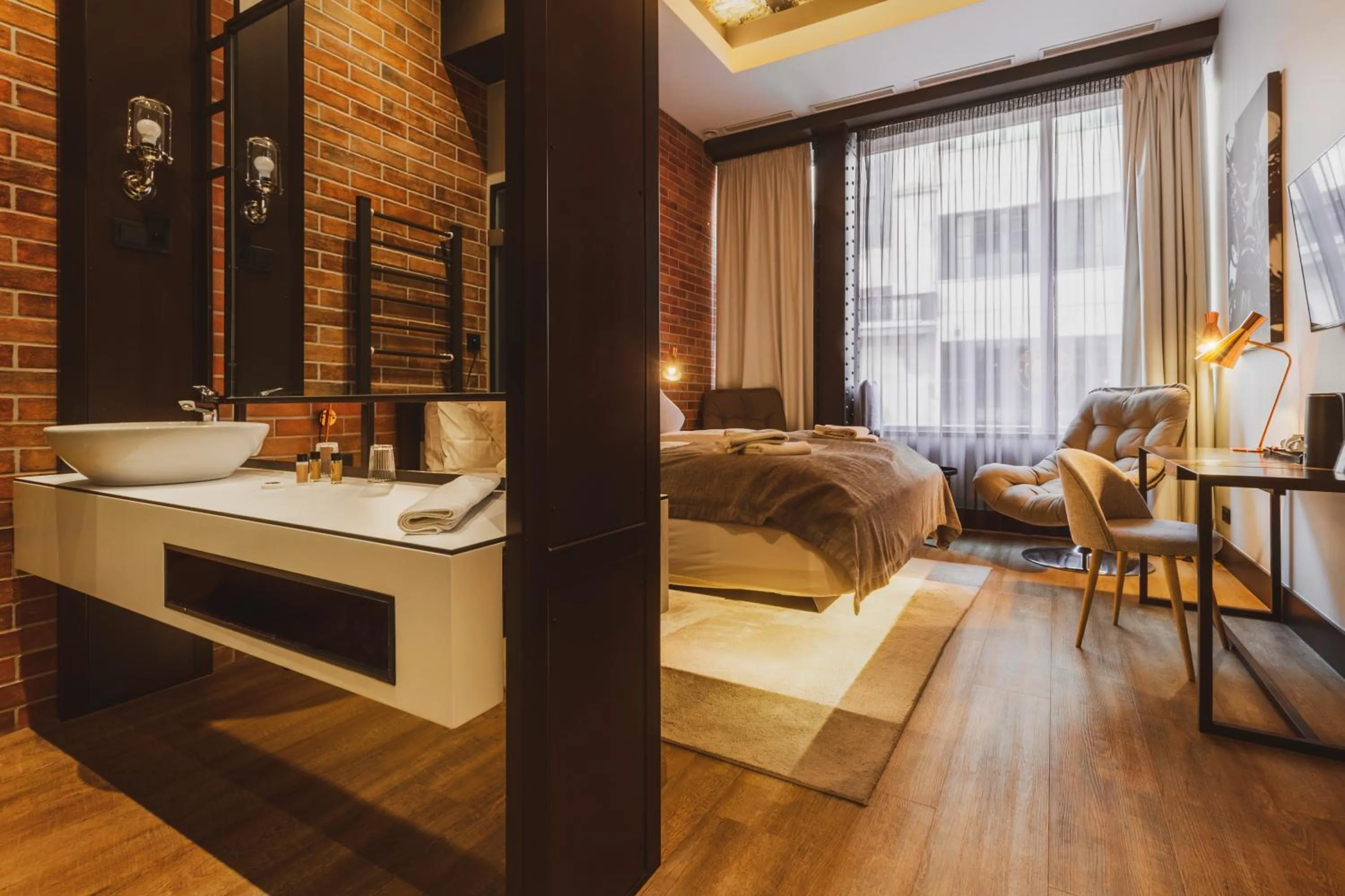 Photo of the whole room in The Loft Budapest