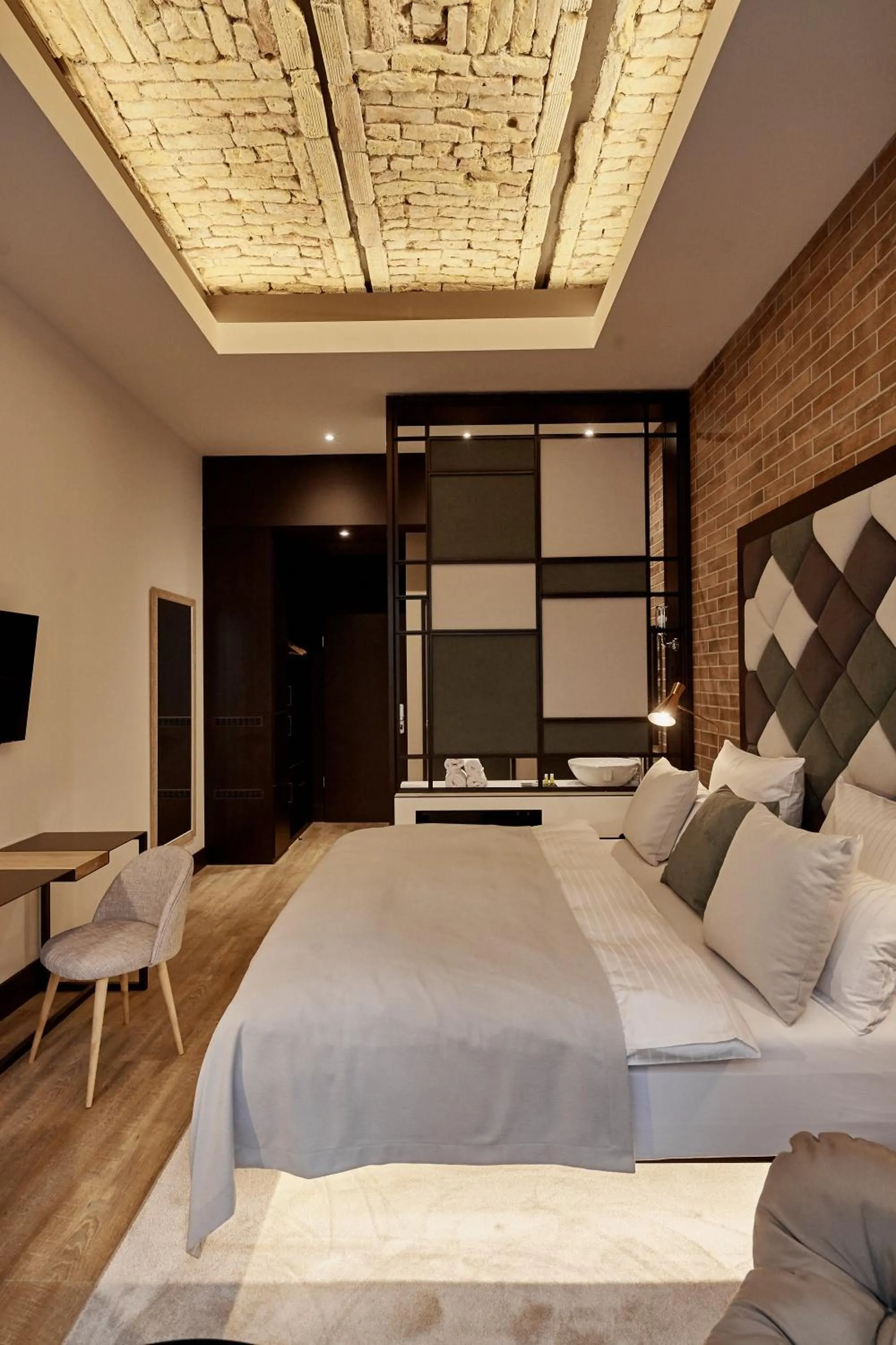 Bedroom, Bed in The Loft Budapest