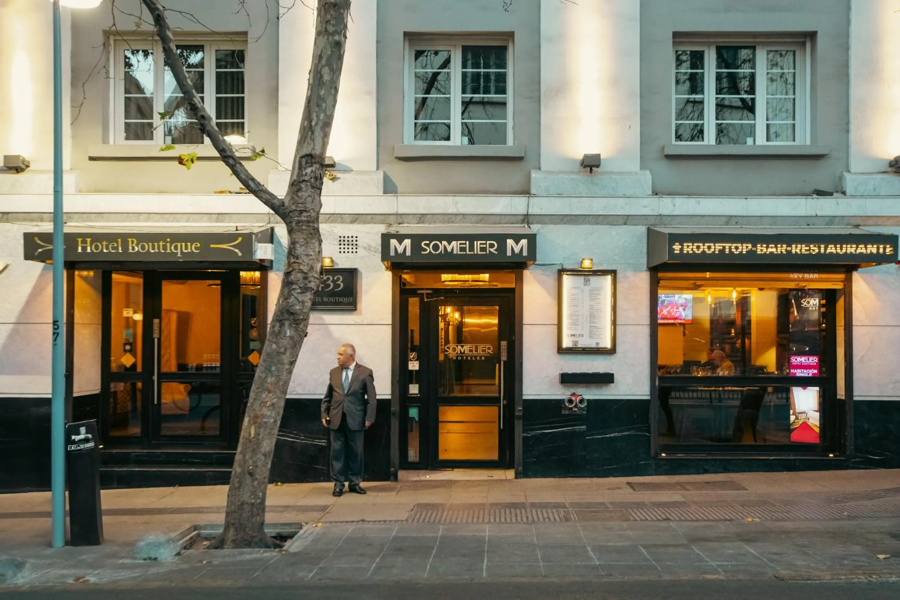 Property building in Hotel Sommelier Boutique