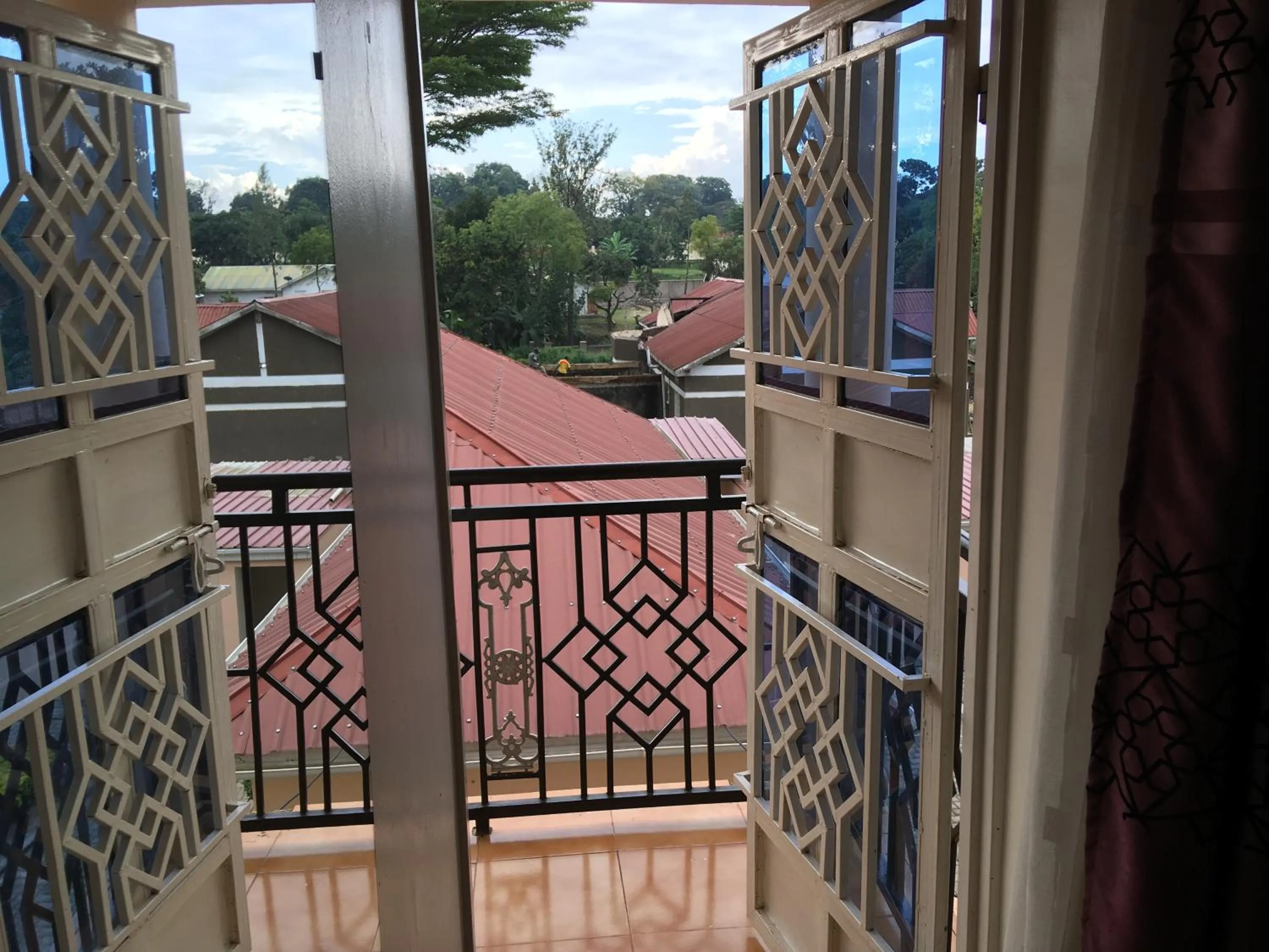Balcony/Terrace in Dream Palace Hotel Mbale