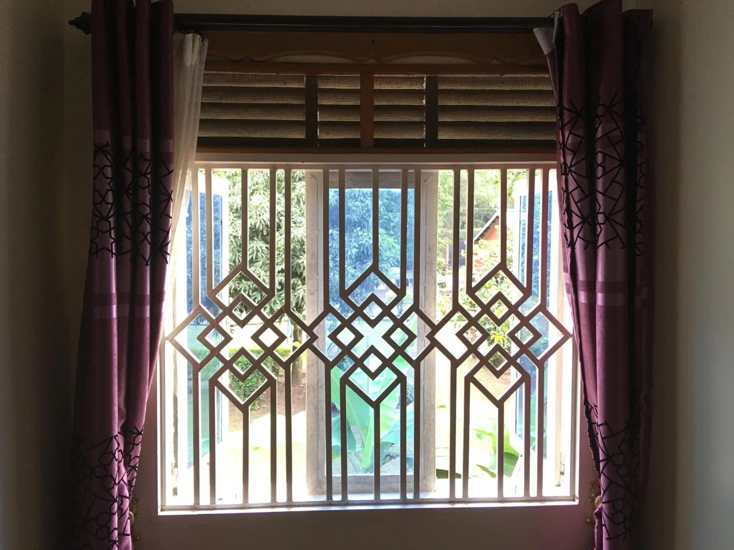 Garden view in Dream Palace Hotel Mbale