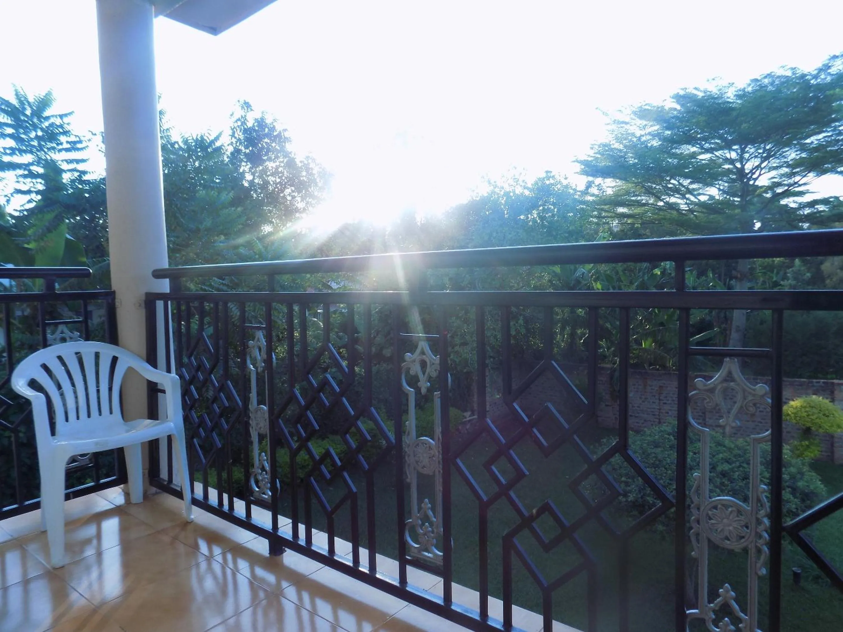 Balcony/Terrace in Dream Palace Hotel Mbale