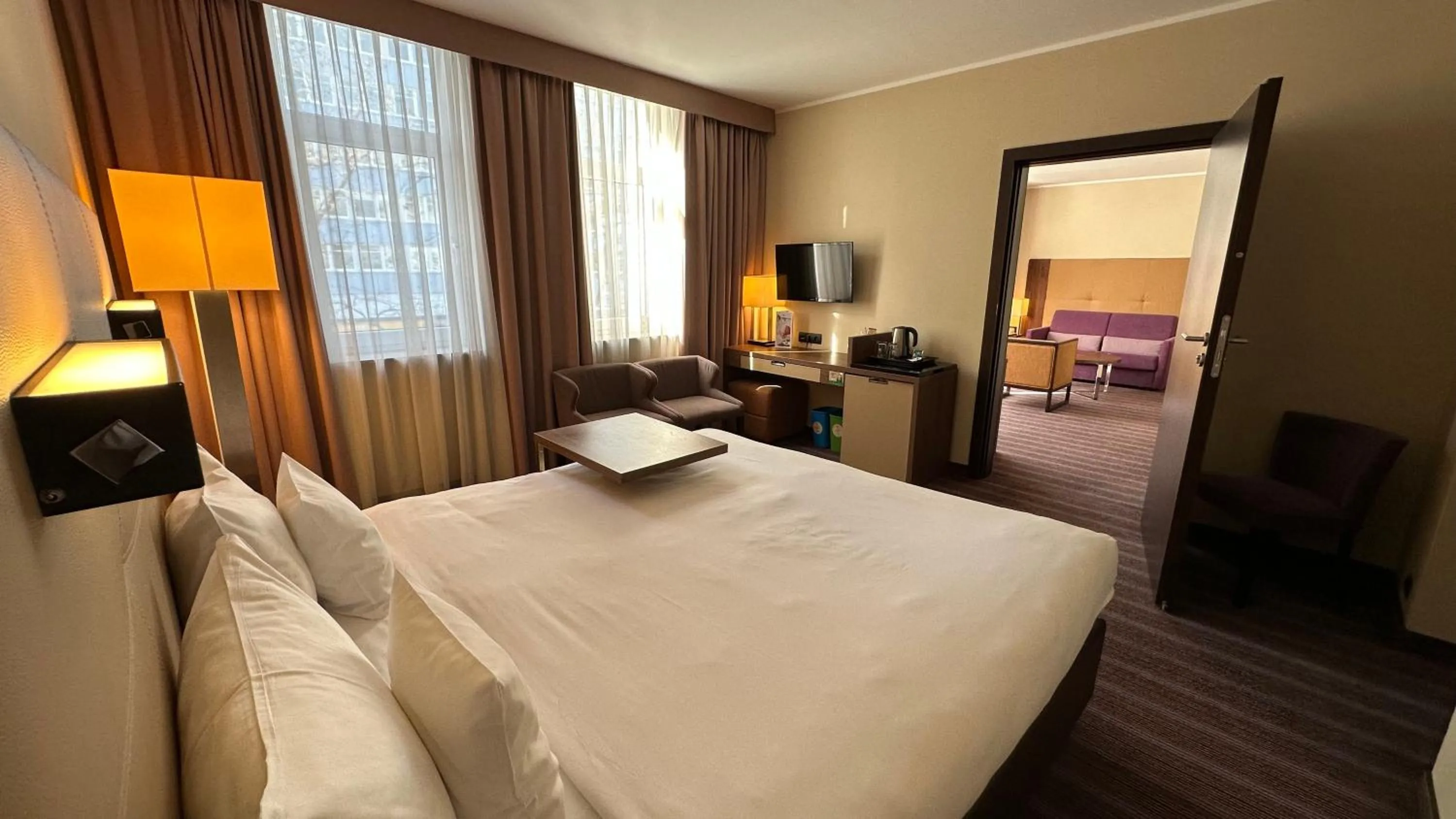 Bed in Hotel DeSilva Premium Poznań