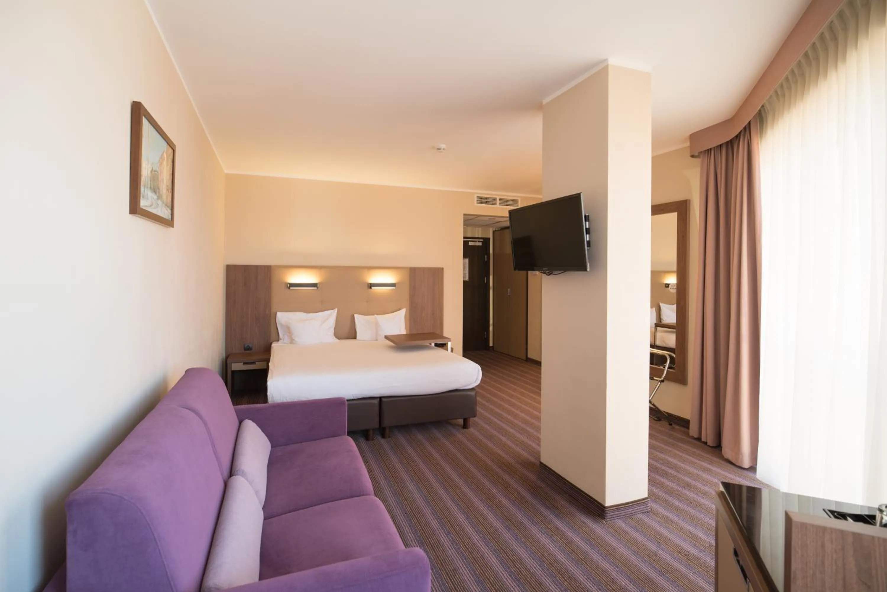 Bed in Hotel DeSilva Premium Poznań