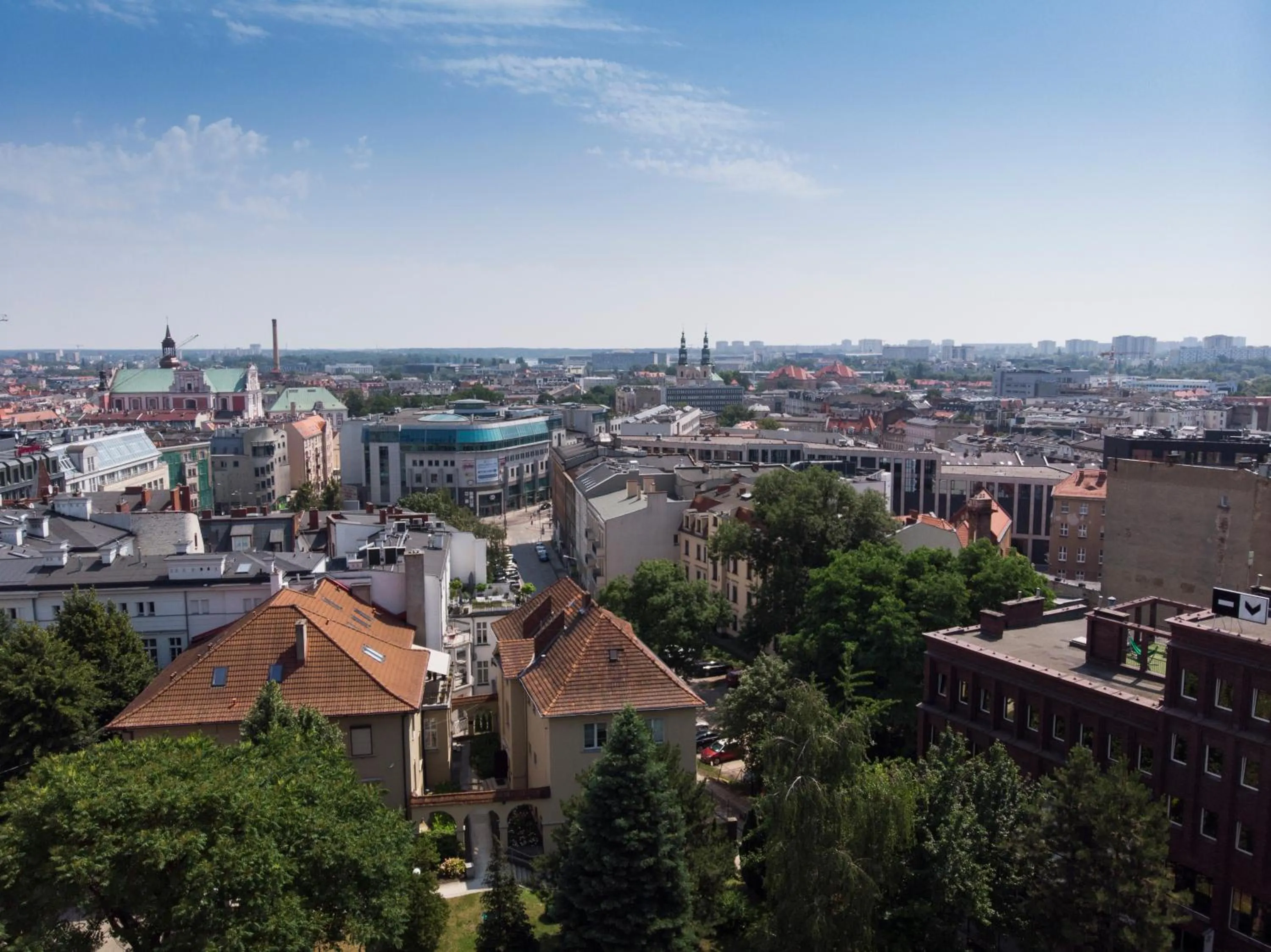 City view in Hotel DeSilva Premium Poznań