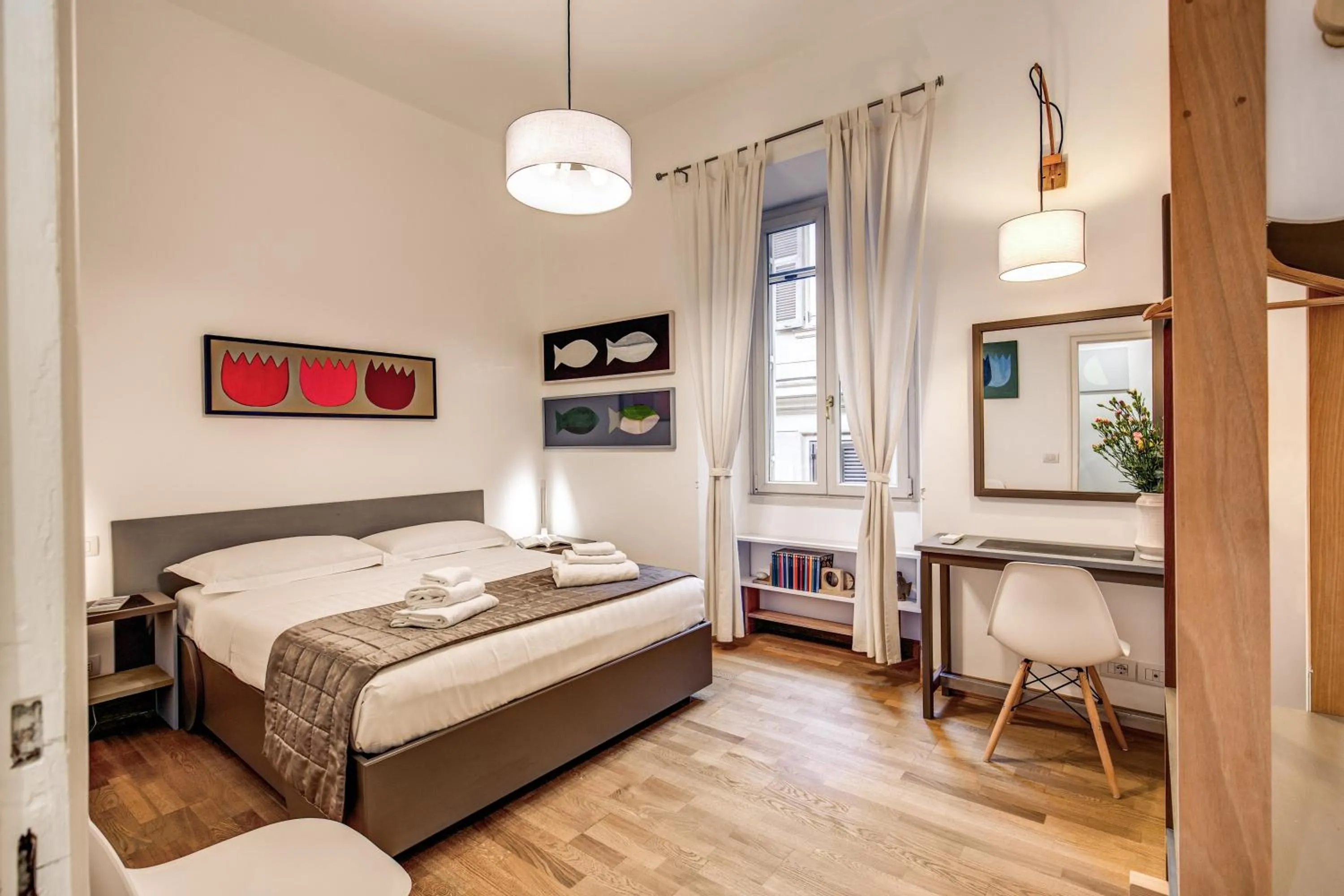 Bedroom, Bed in Dopodomani Suite