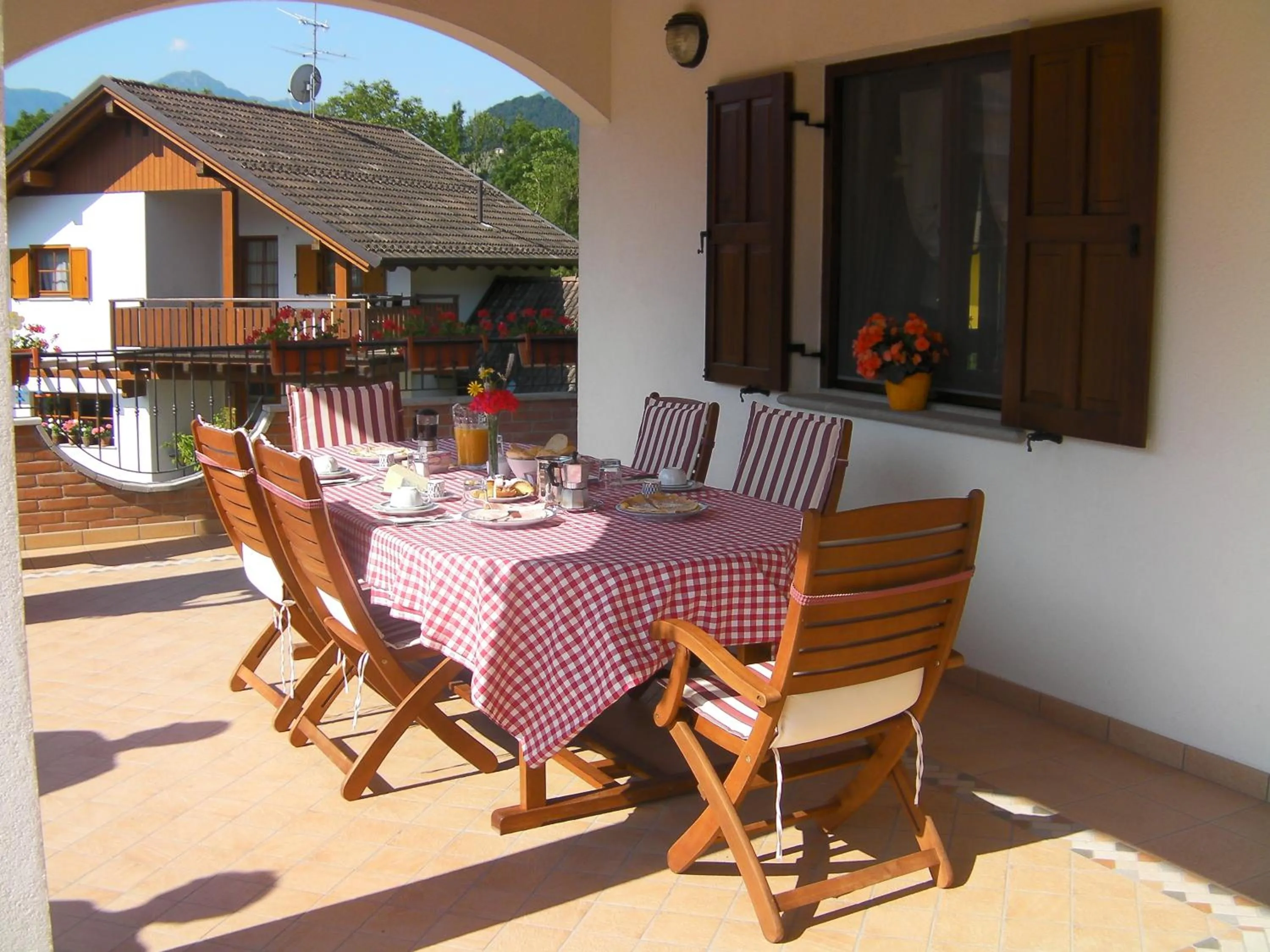 Balcony/Terrace in B&B da mamma Lo