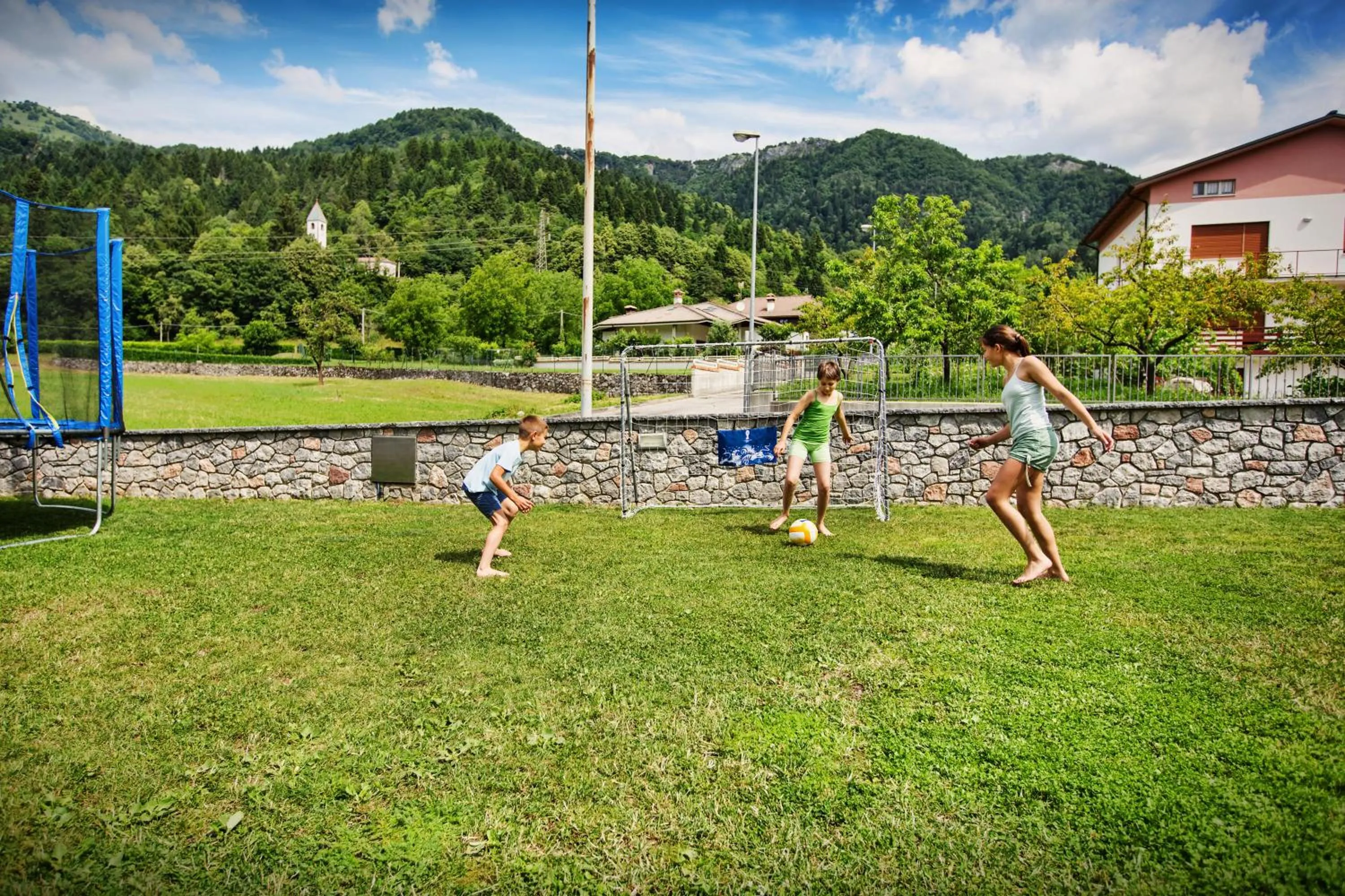 Garden view in B&B da mamma Lo