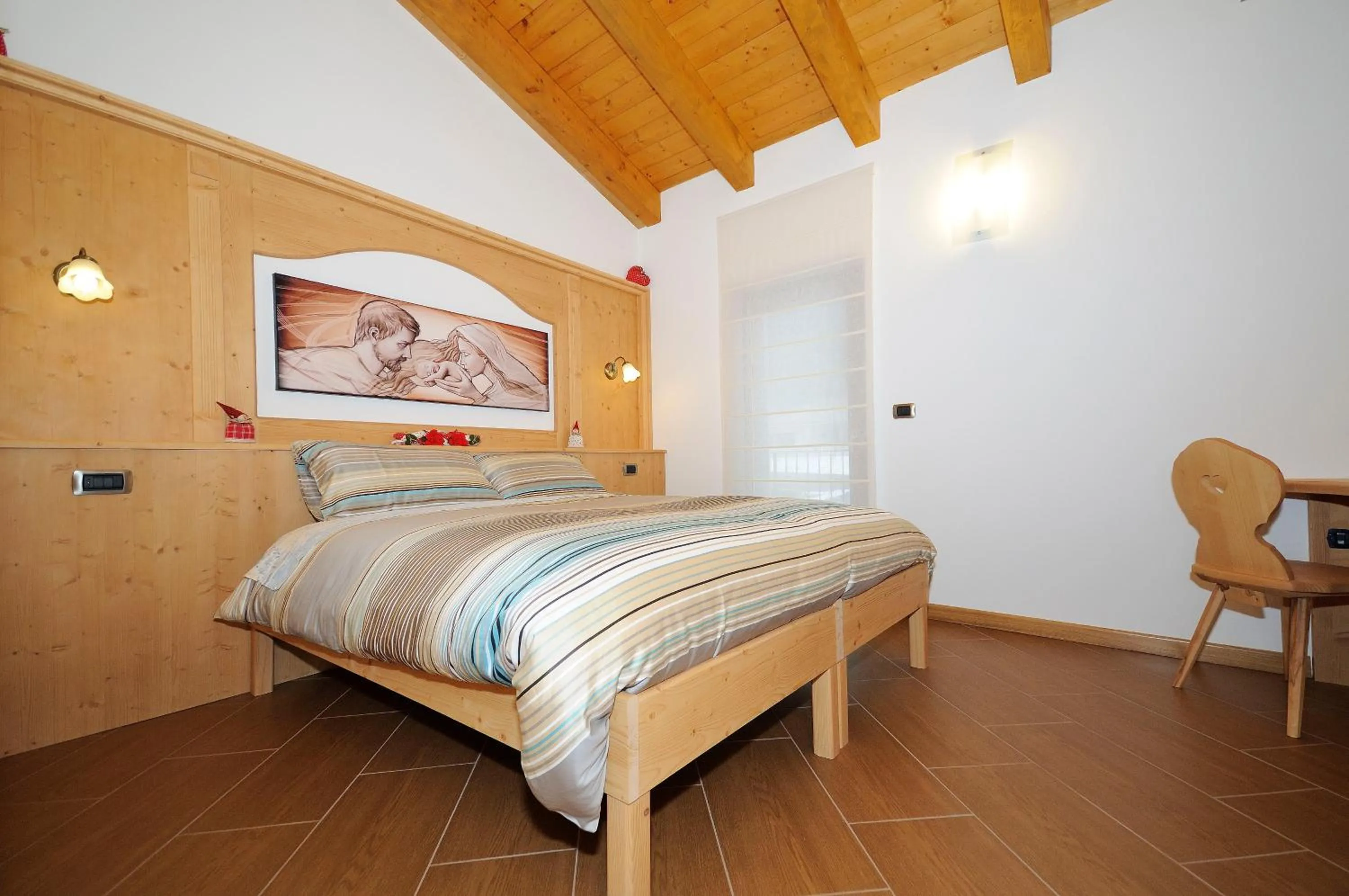 Bedroom, Bed in B&B da mamma Lo