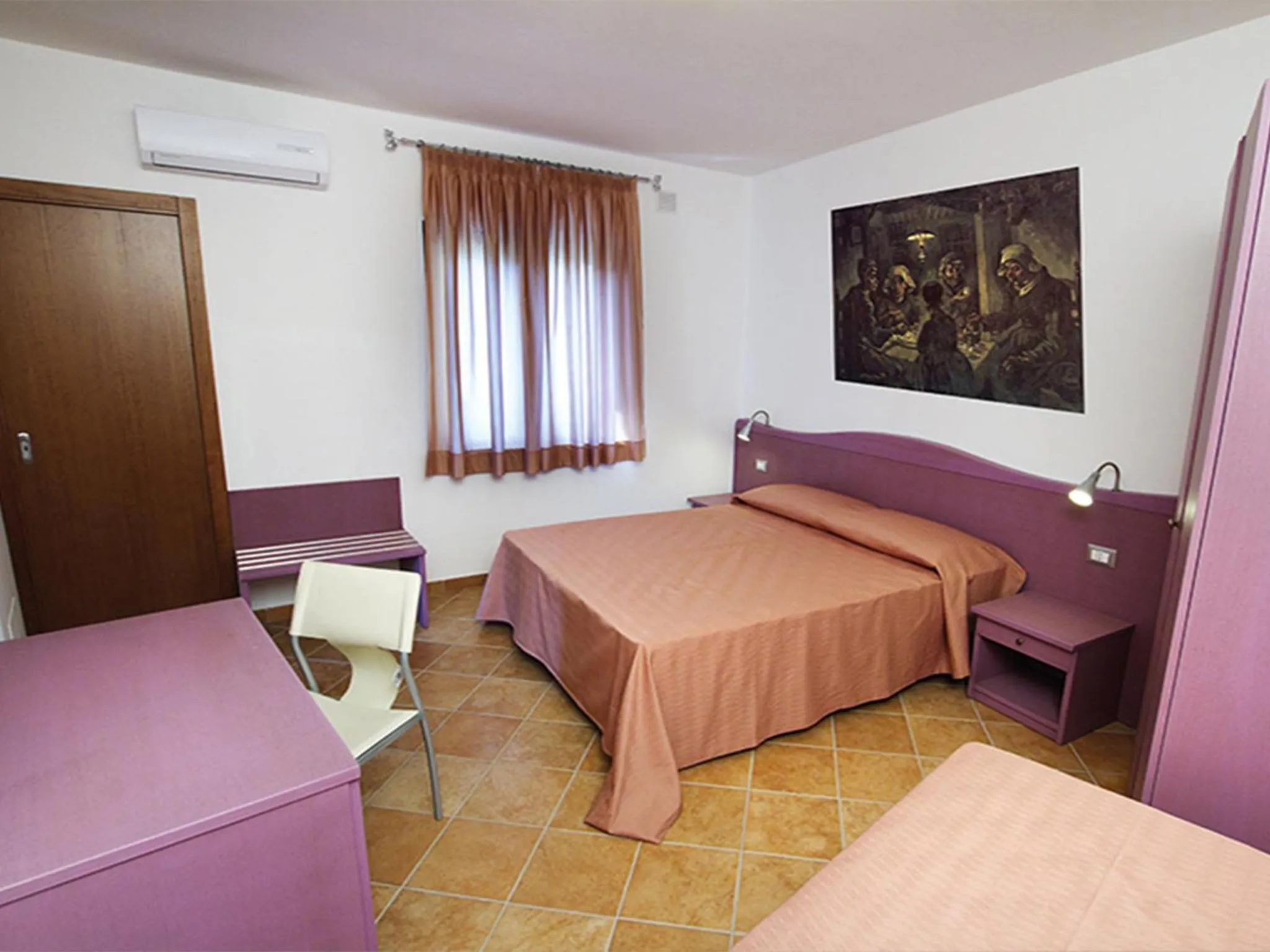 Bed in Villa dei Mercanti
