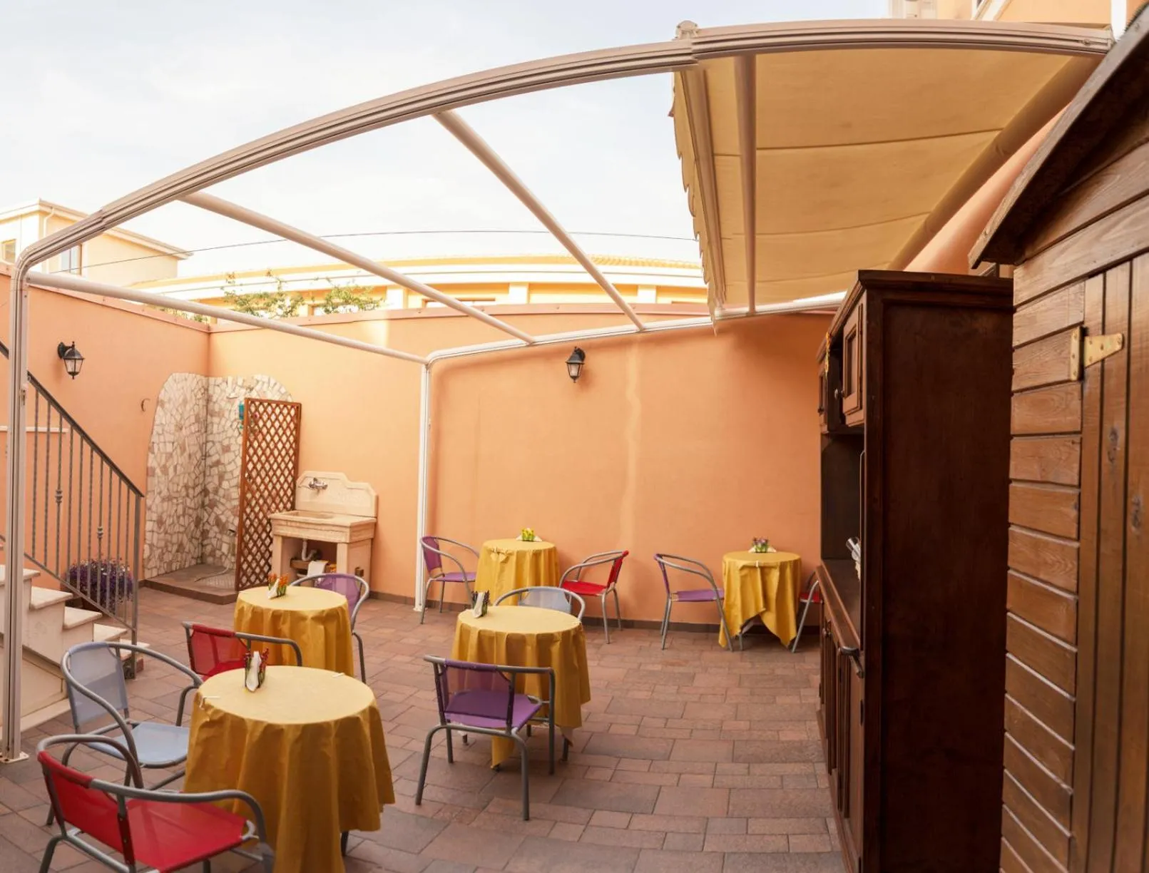 Patio in Villa dei Mercanti