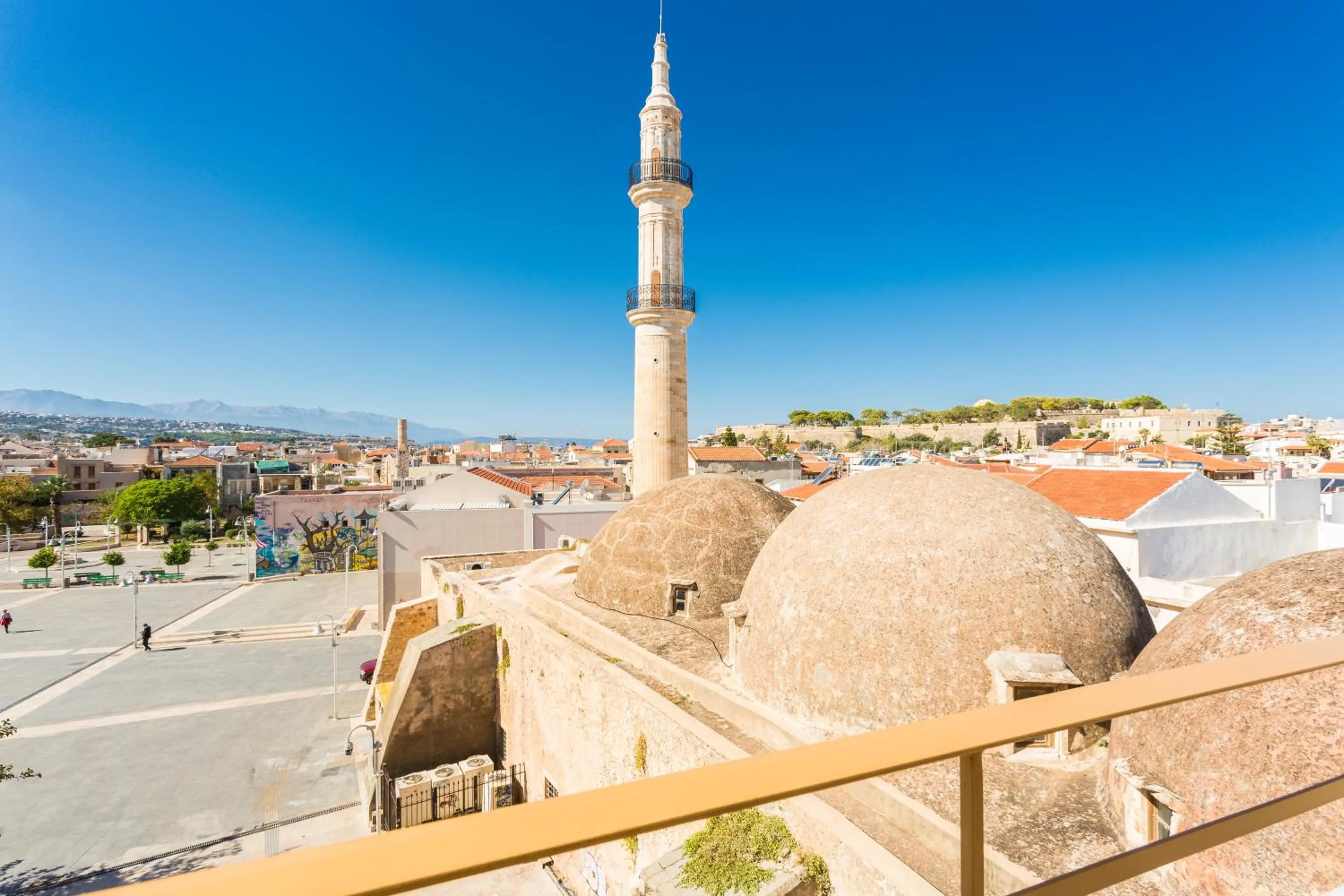 City view in Polyxenia Suites