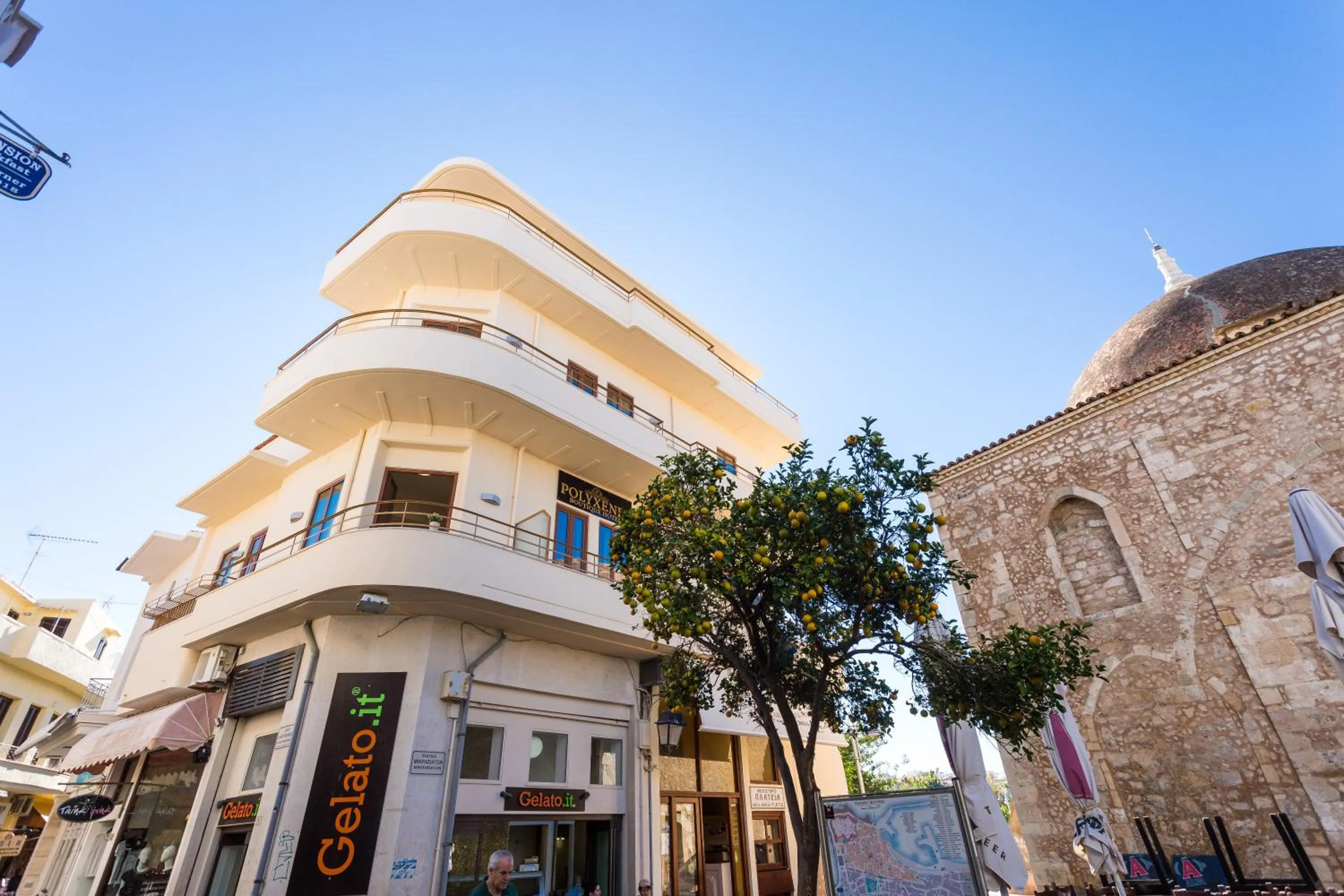 Property building in Polyxenia Suites