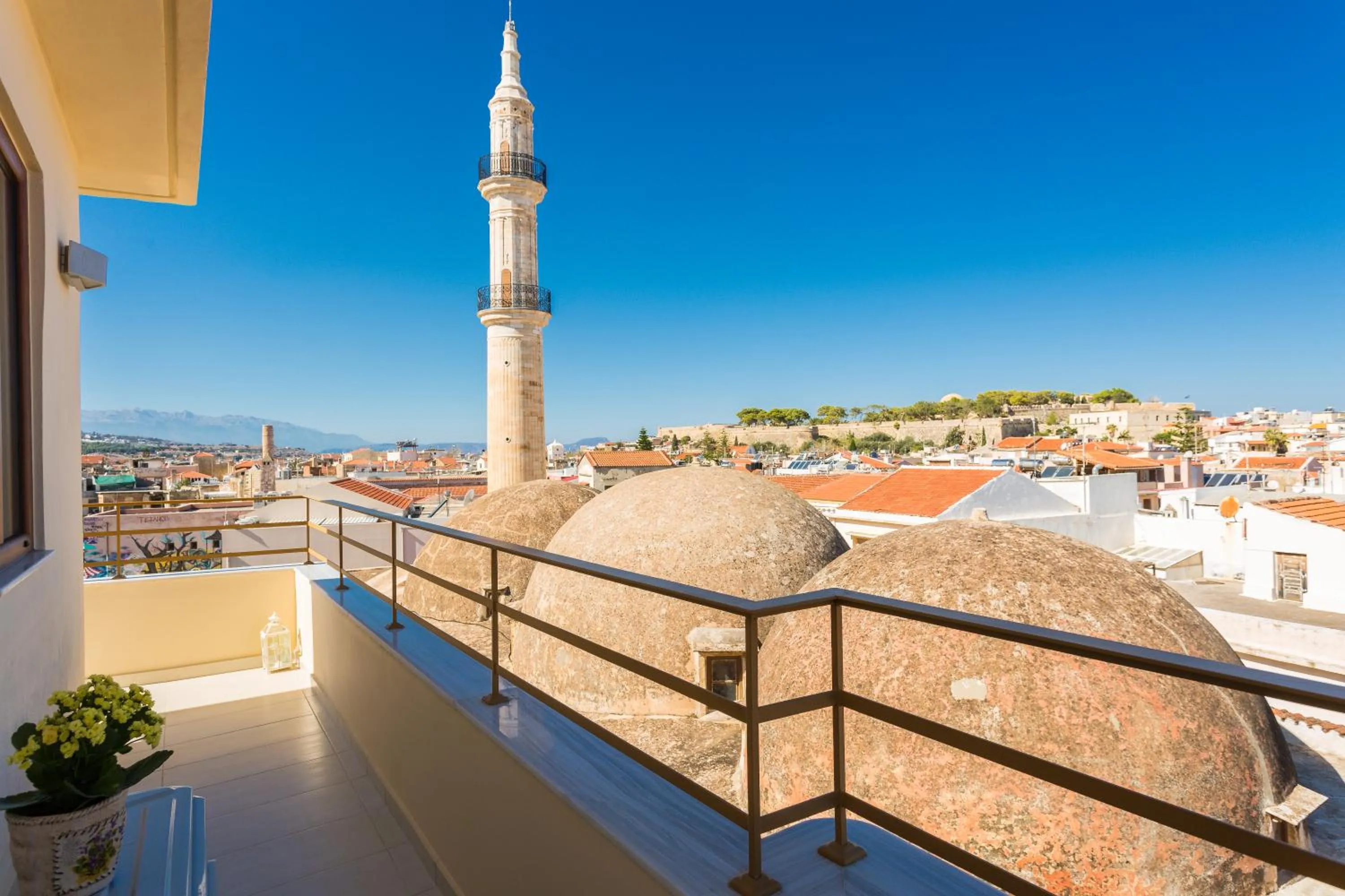 Balcony/Terrace in Polyxenia Suites