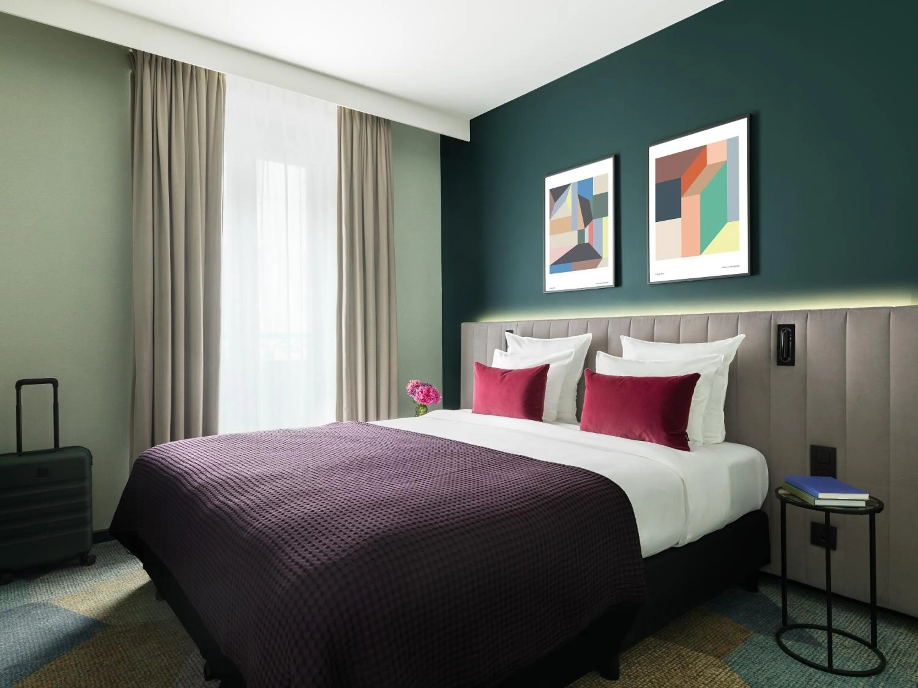 Bed in Numa Brussels Royal Galleries