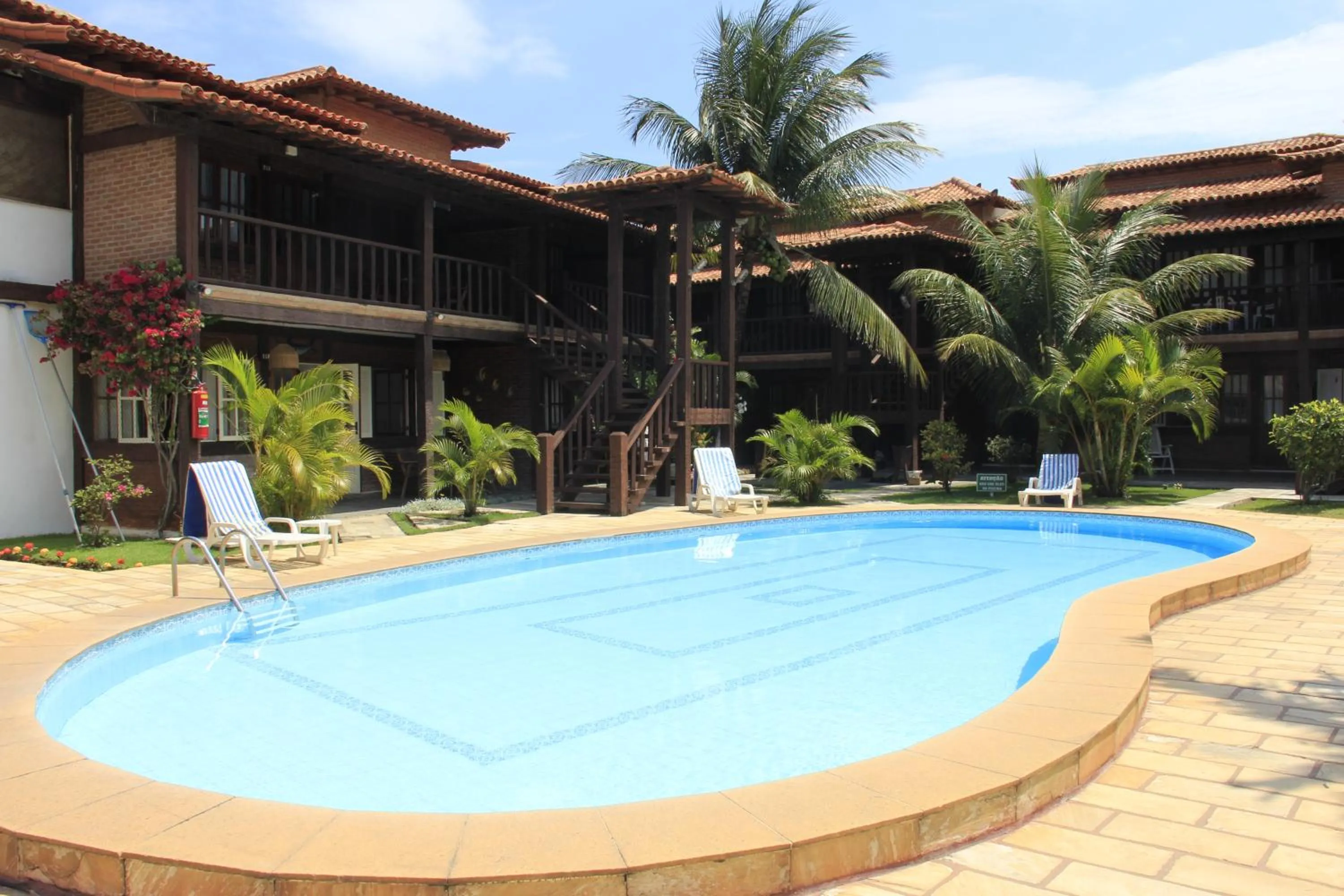 Garden in Apart Hotel Pet Friendly em Búzios