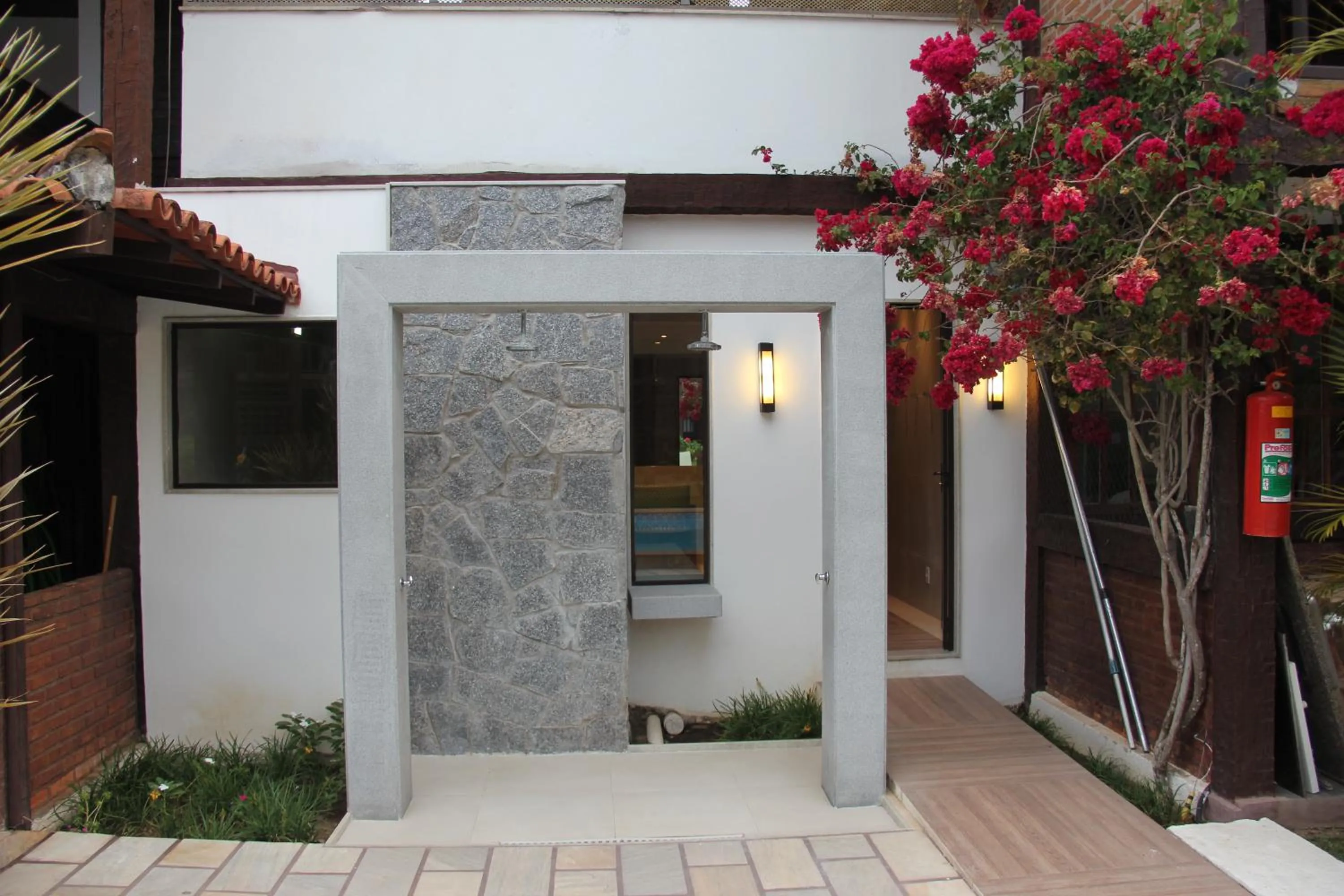 Steam room in Apart Hotel Pet Friendly em Búzios