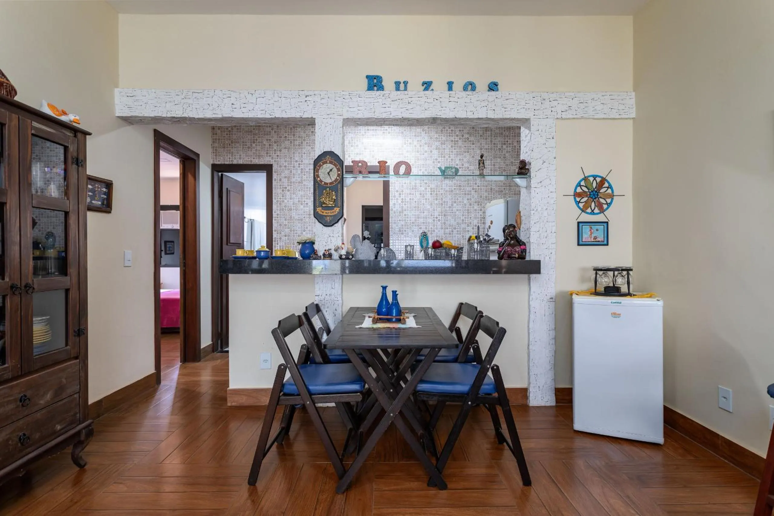 Communal lounge/ TV room in Apart Hotel Pet Friendly em Búzios