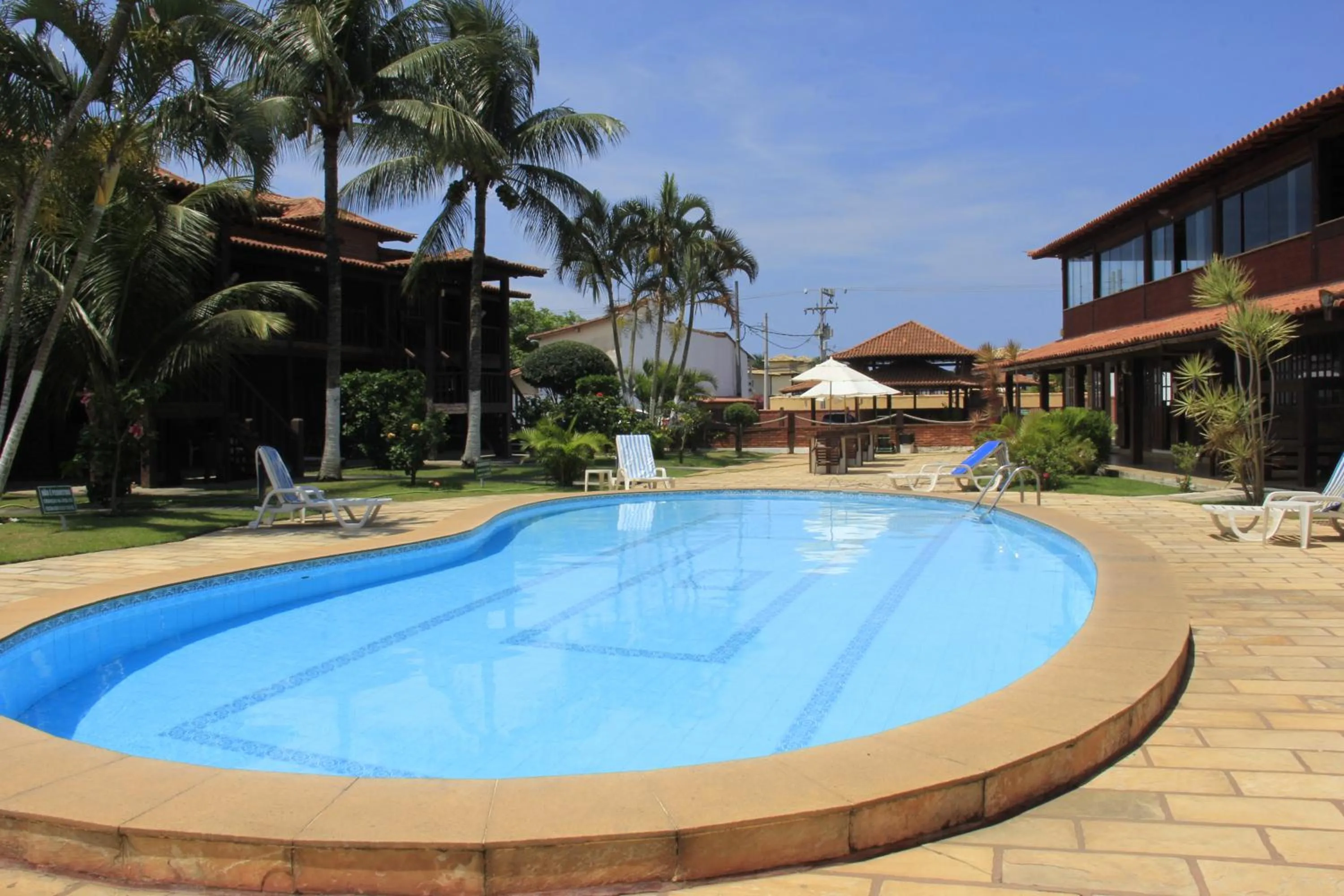 Garden view in Apart Hotel Pet Friendly em Búzios