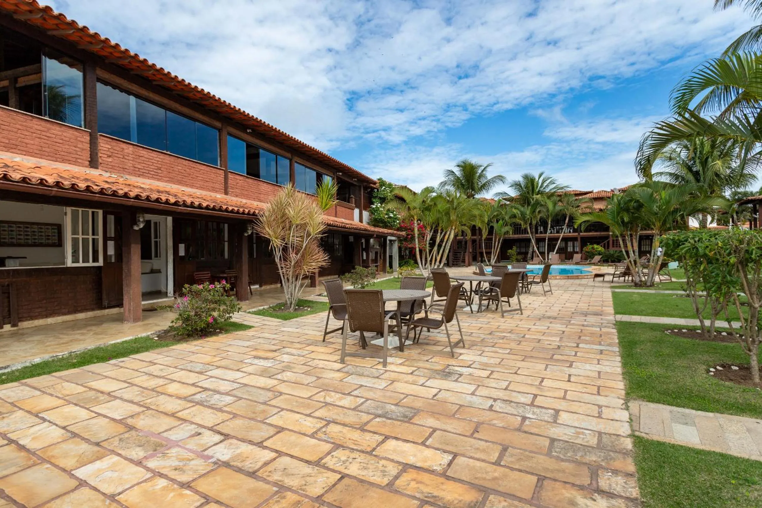 Swimming pool in Apart Hotel Pet Friendly em Búzios