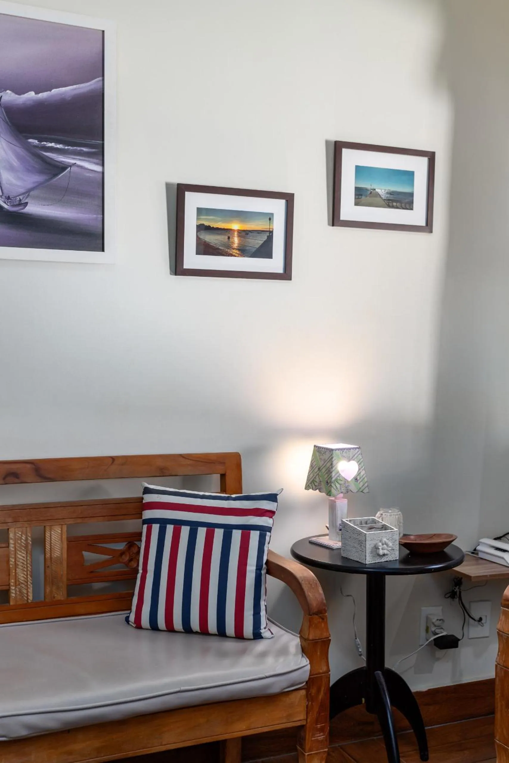 Communal lounge/ TV room in Apart Hotel Pet Friendly em Búzios