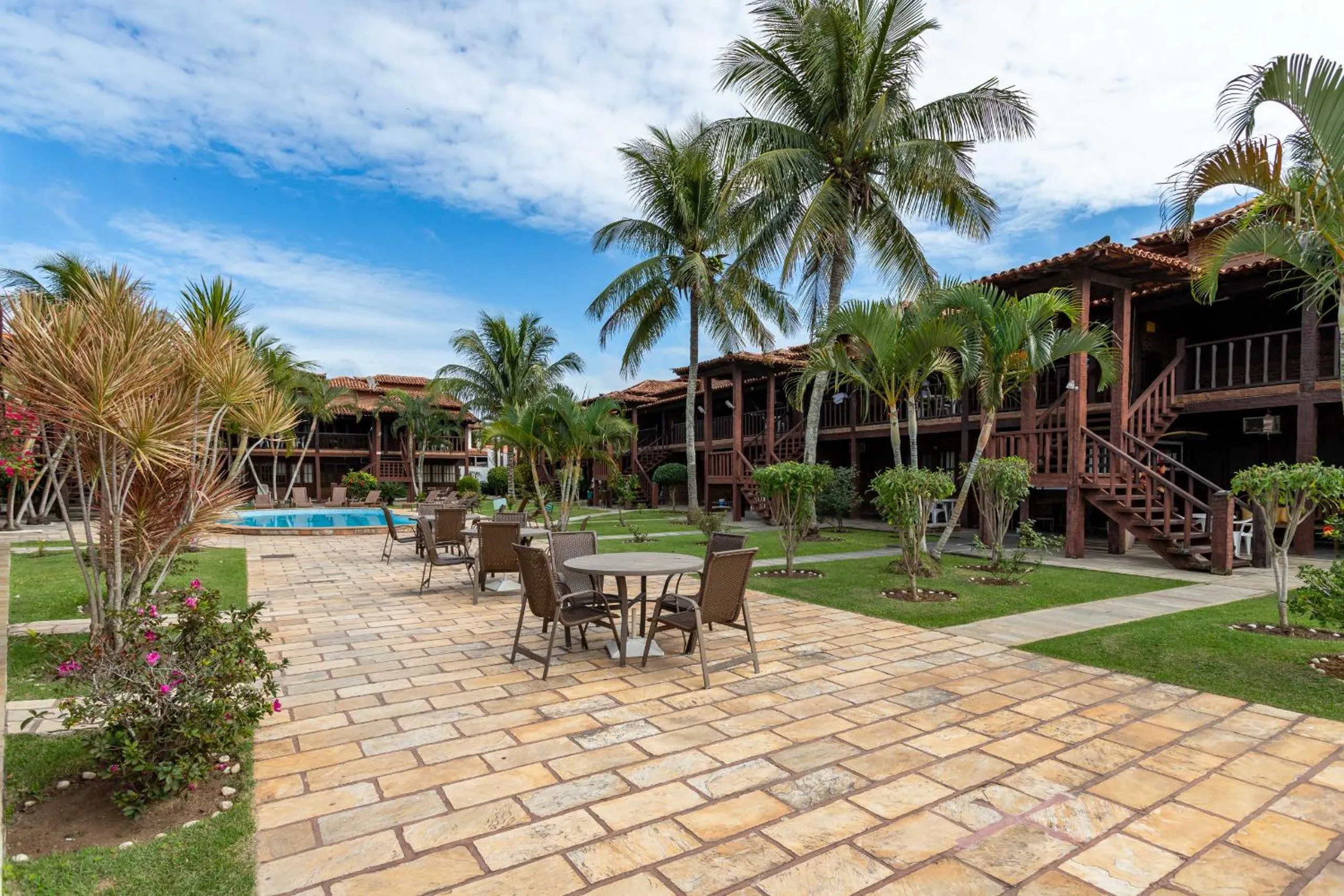 Swimming pool in Apart Hotel Pet Friendly em Búzios